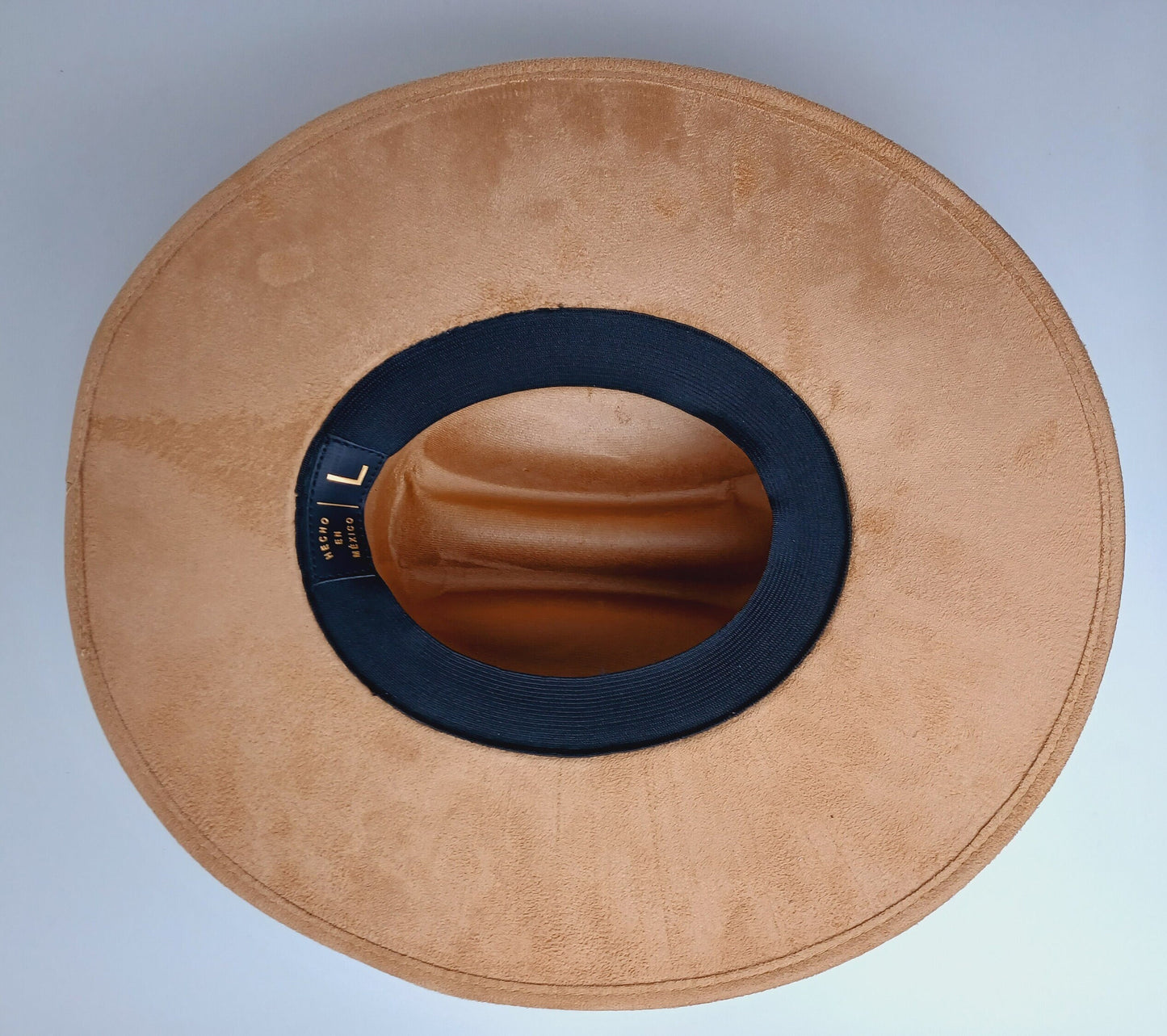 Chapeau Toro, chapeau fait main au Mexique, chapeau Boho, chapeau en daim beige