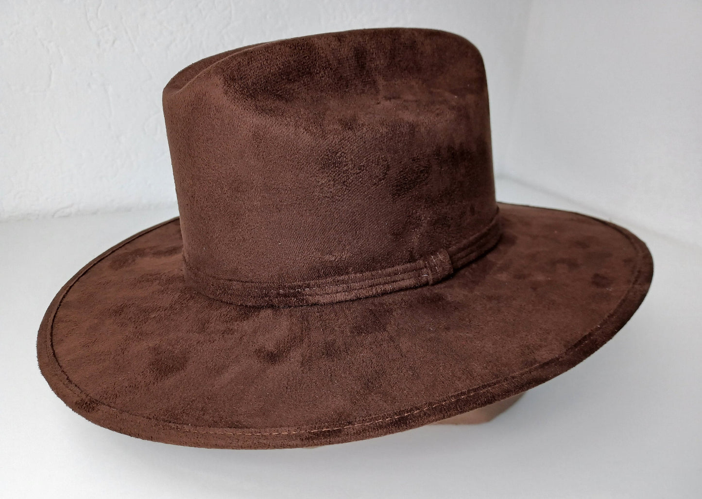 Chapeau Toro, chapeau fait main au Mexique, chapeau Boho, chapeau en daim brun