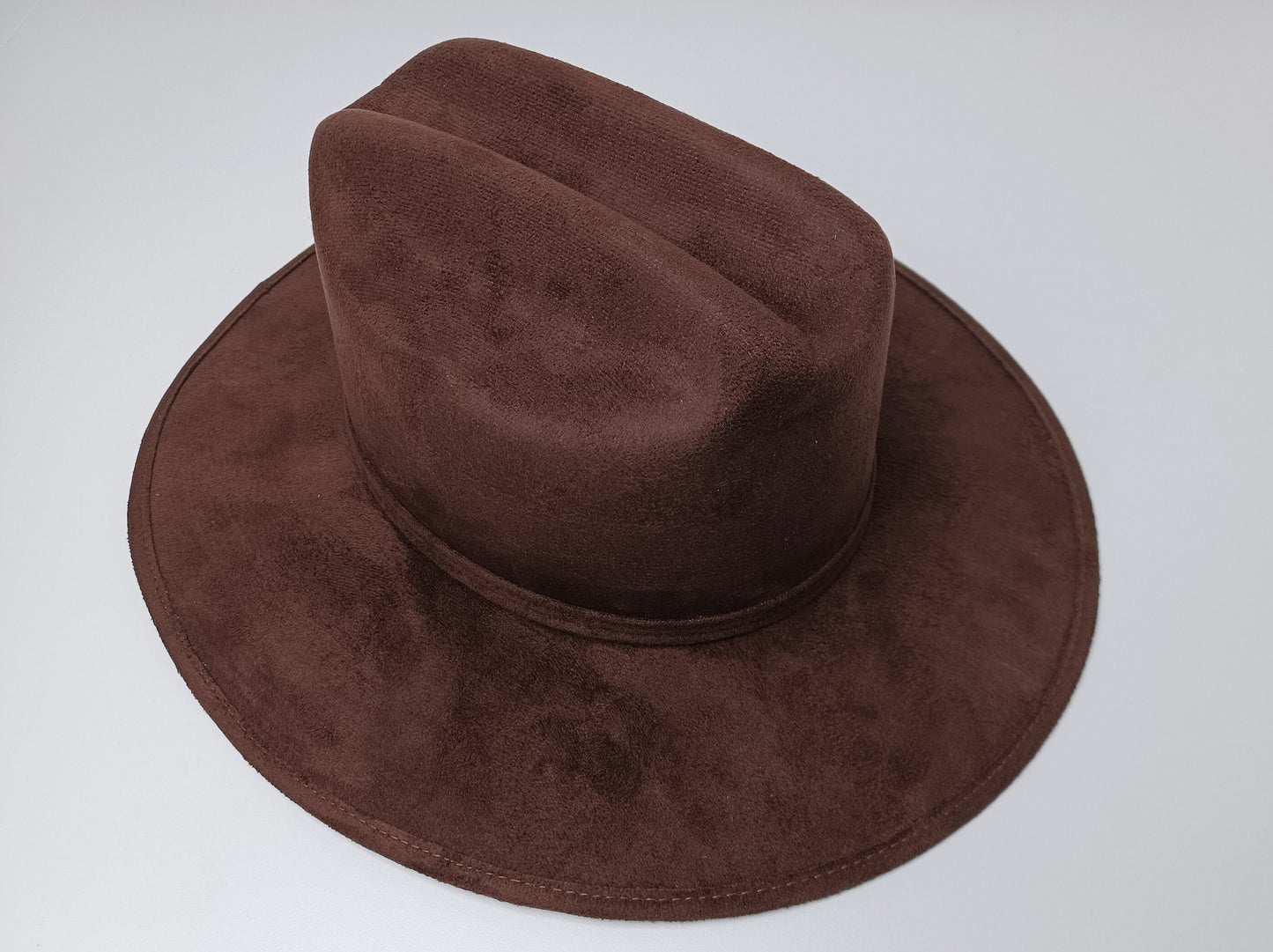 Chapeau Toro, chapeau fait main au Mexique, chapeau Boho, chapeau en daim brun