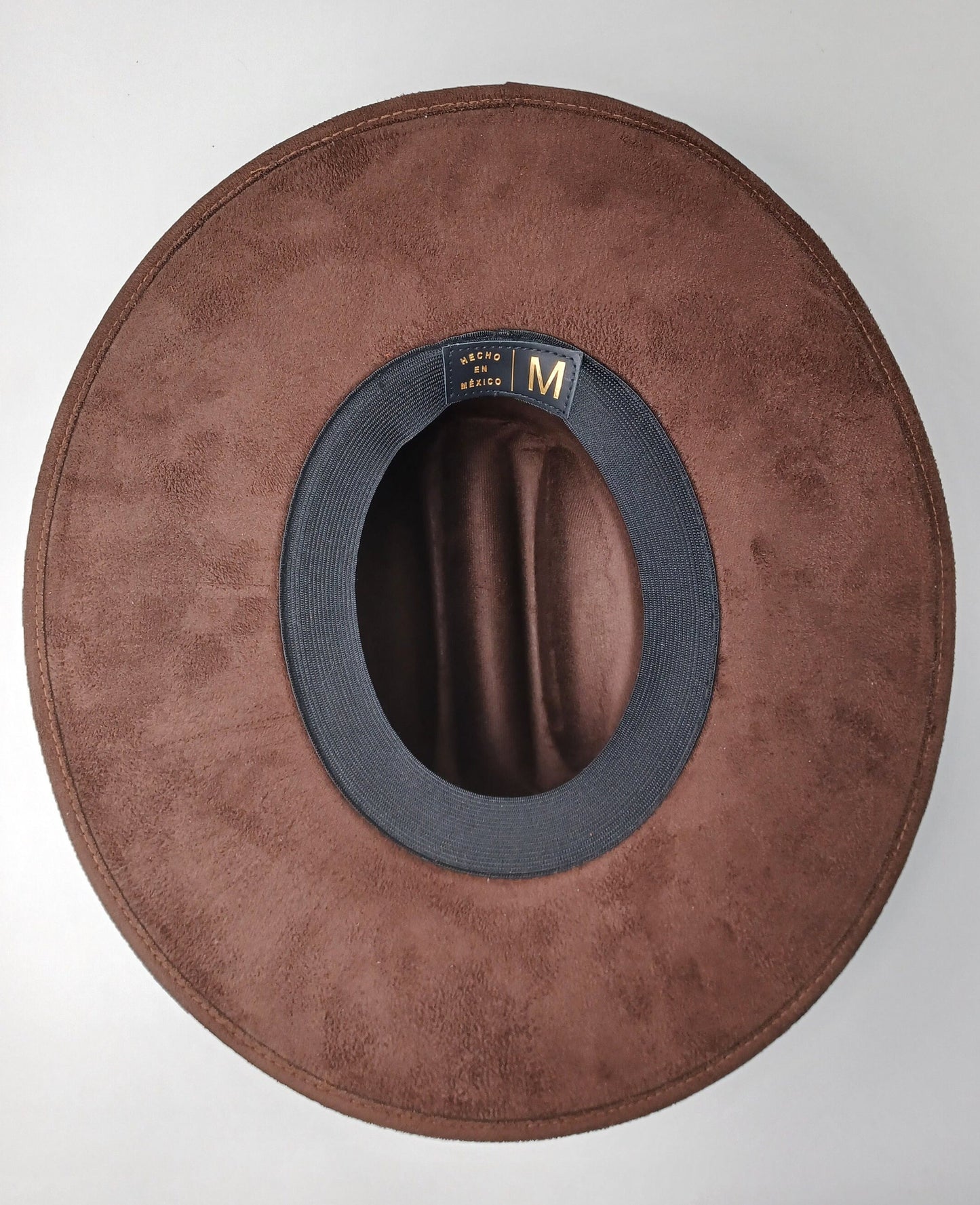 Chapeau Toro, chapeau fait main au Mexique, chapeau Boho, chapeau en daim brun