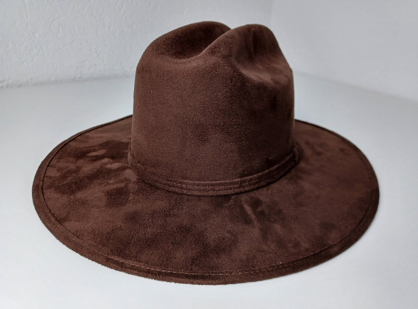 Chapeau Toro, chapeau fait main au Mexique, chapeau Boho, chapeau en daim brun