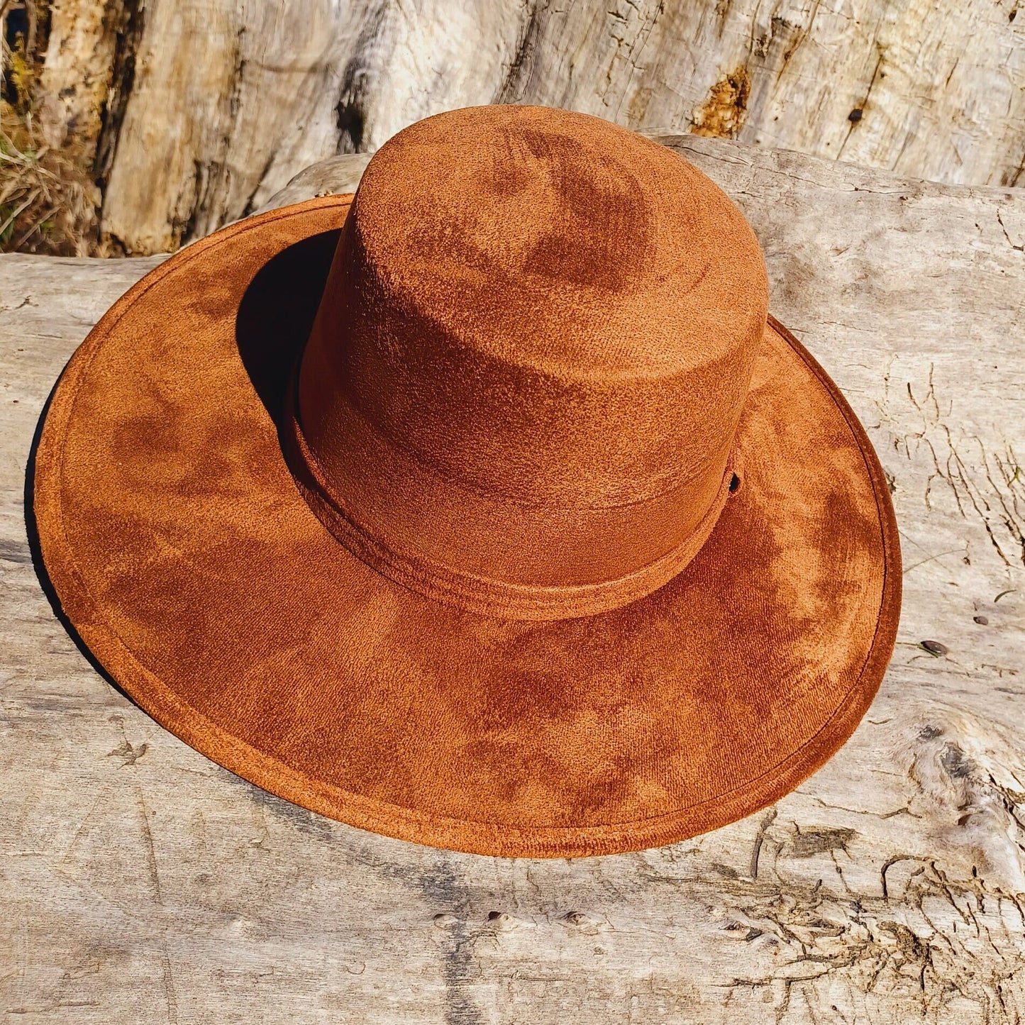 Chapeau canotier à large bord, chapeau boho