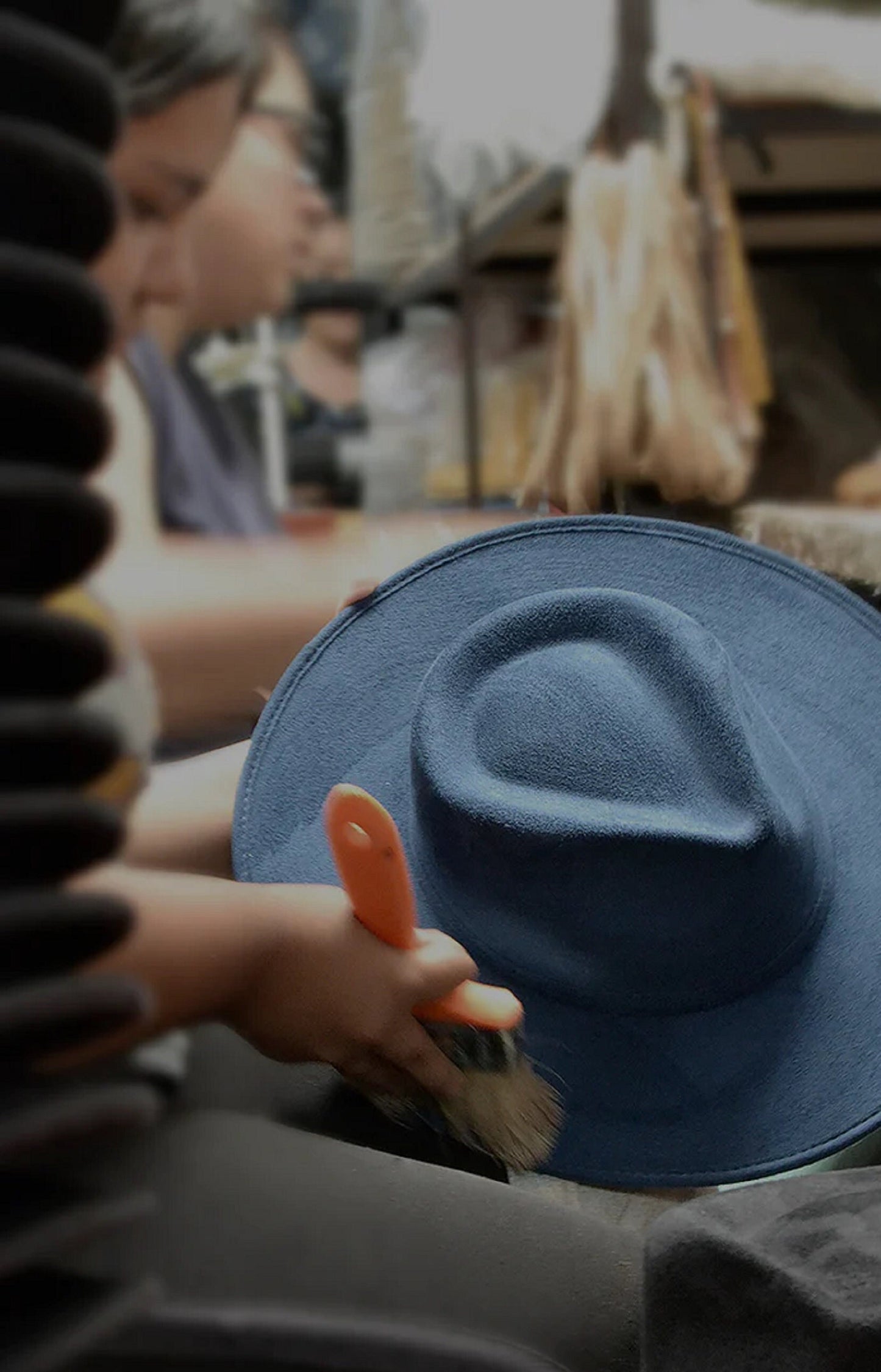 Chapeau canotier à large bord, chapeau boho