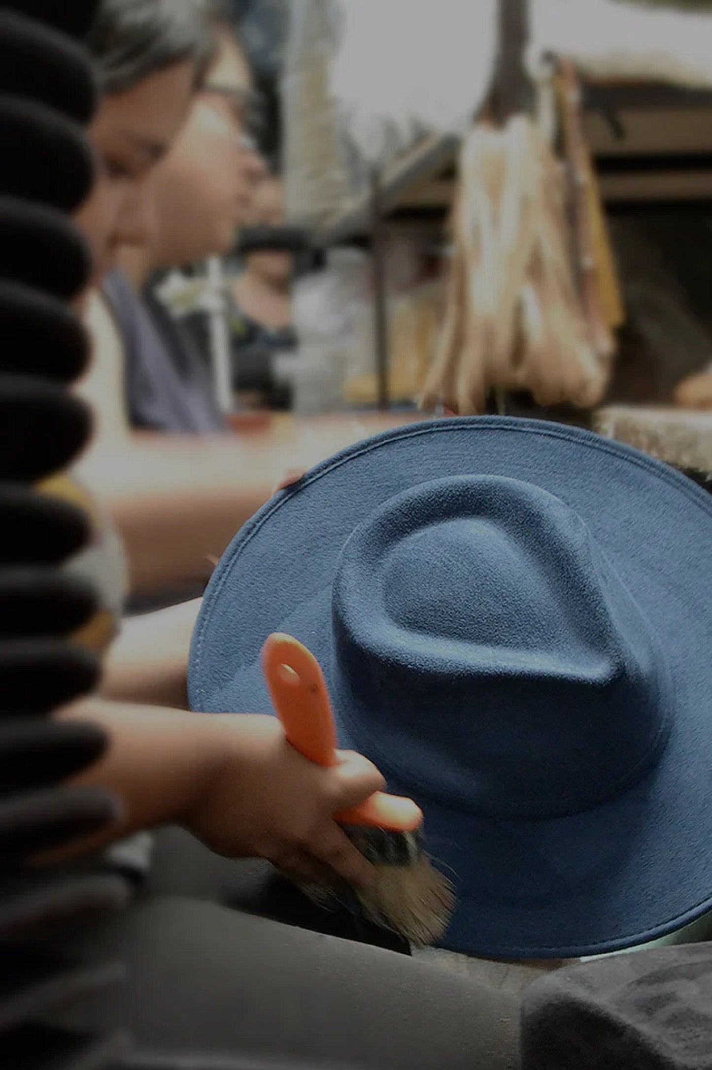 Chapeau Fedora, chapeau fait main du Mexique, chapeau Boho, chapeau brun
