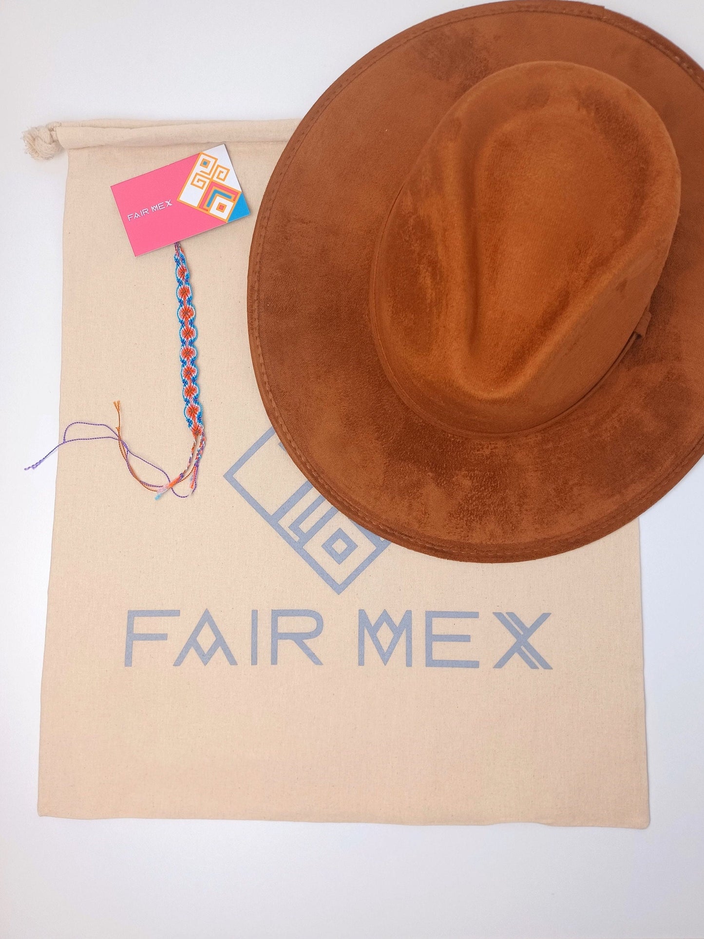 Fedora hat, handmade hat from Mexico, boho hat, dark blue suede hat