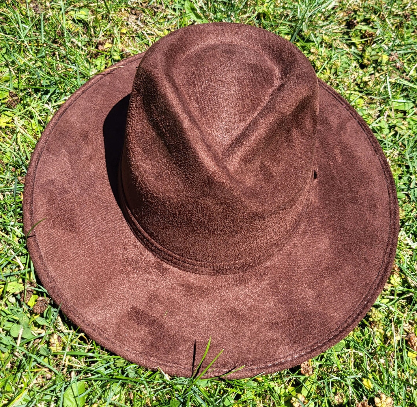 Chapeau Fedora, chapeau fait main du Mexique, chapeau Boho, chapeau brun