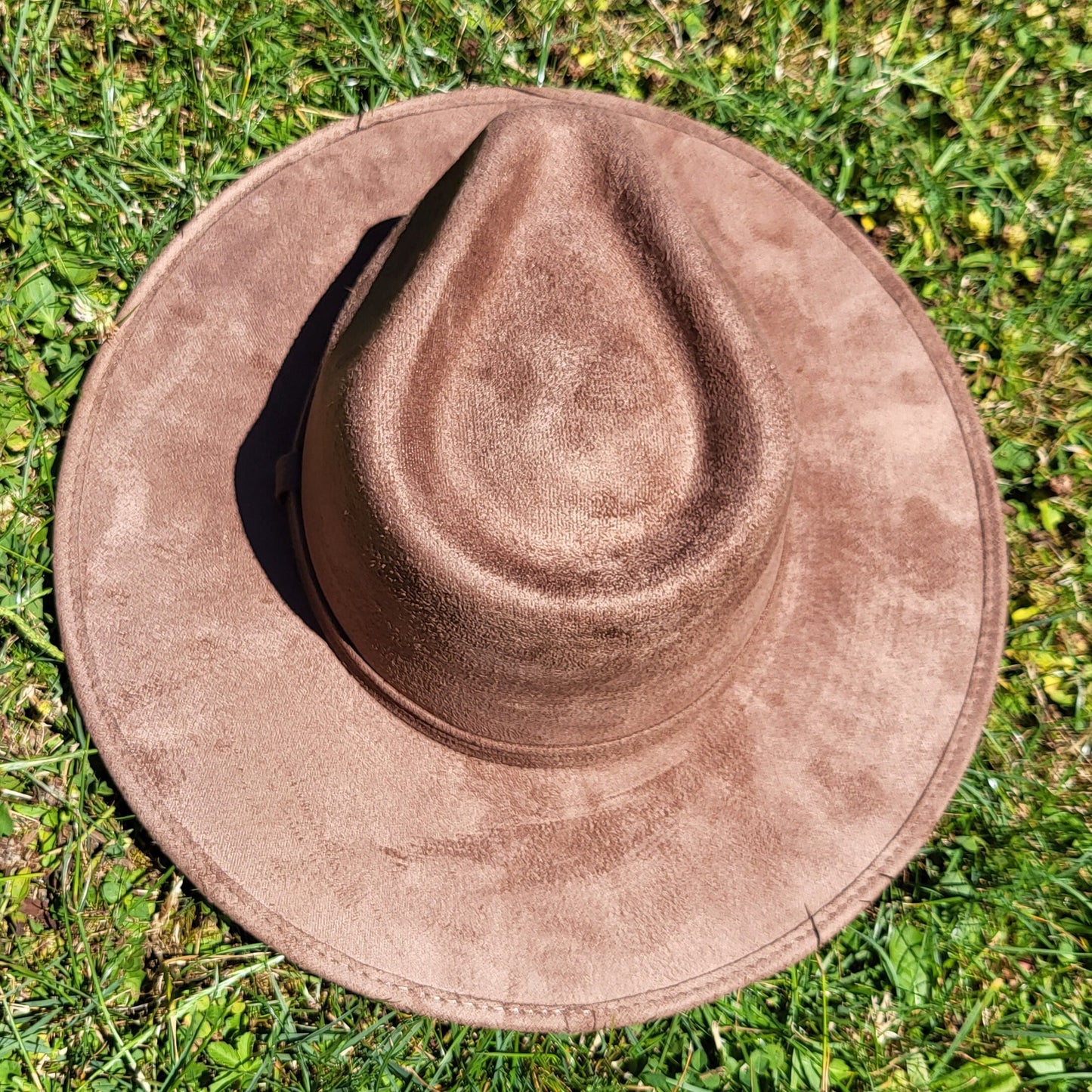 Chapeau Fedora, chapeau fait main du Mexique, chapeau Boho, chapeau brun