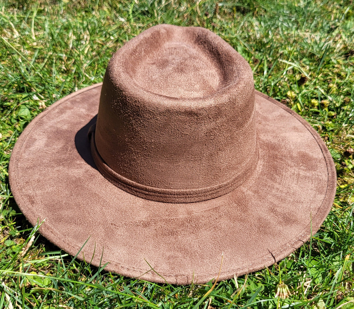 Chapeau Fedora, chapeau fait main du Mexique, chapeau Boho, chapeau brun