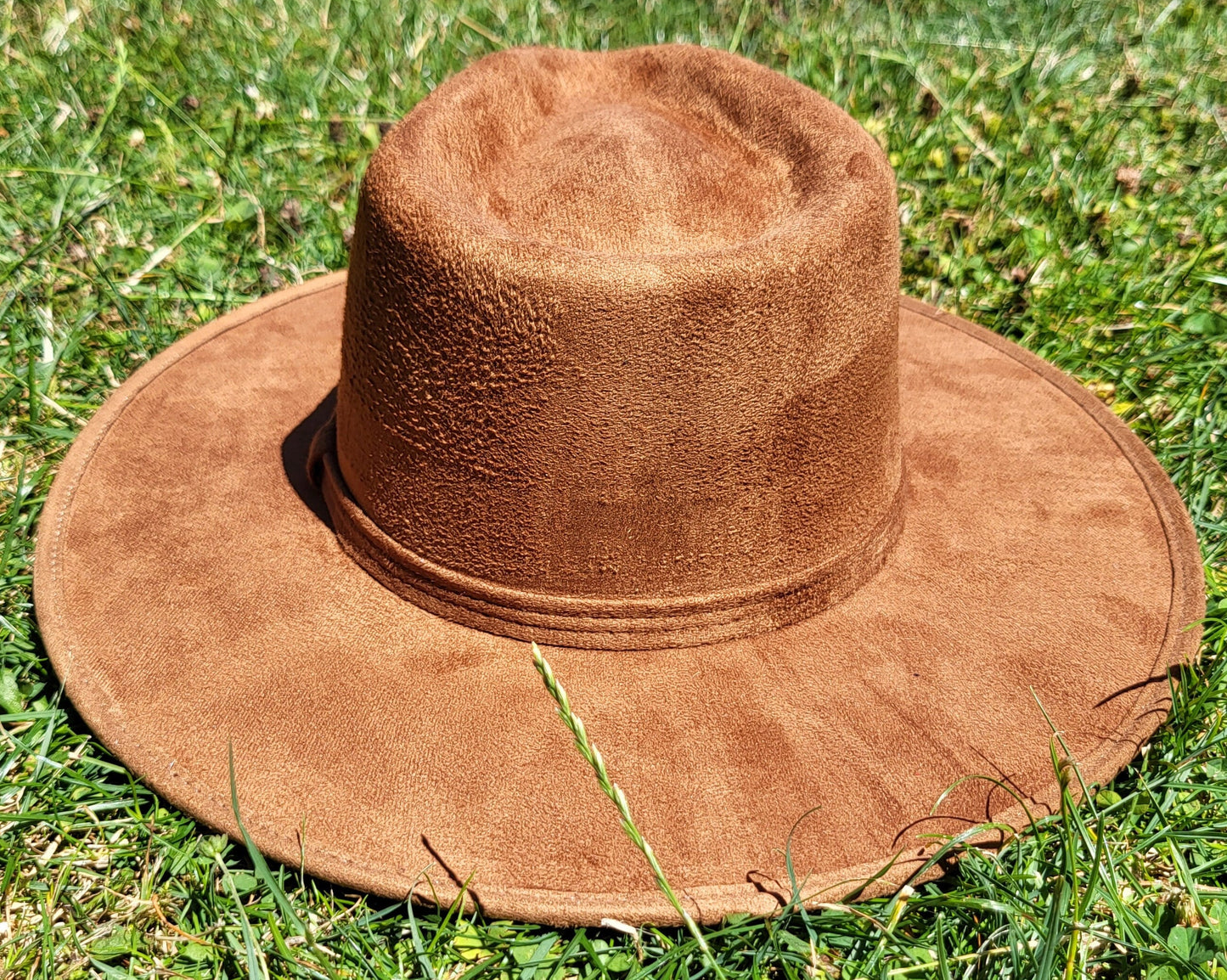 Chapeau Fedora, chapeau fait main du Mexique, chapeau bohème, chapeau ocre