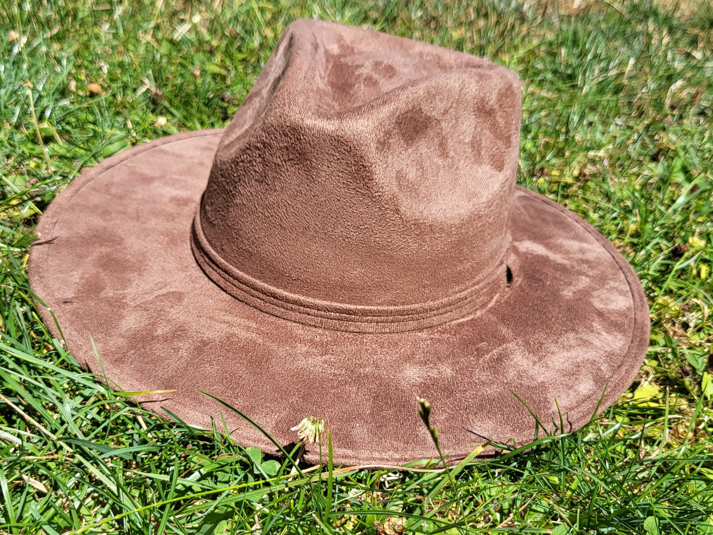 Chapeau Fedora, chapeau fait main du Mexique, chapeau Boho, chapeau brun