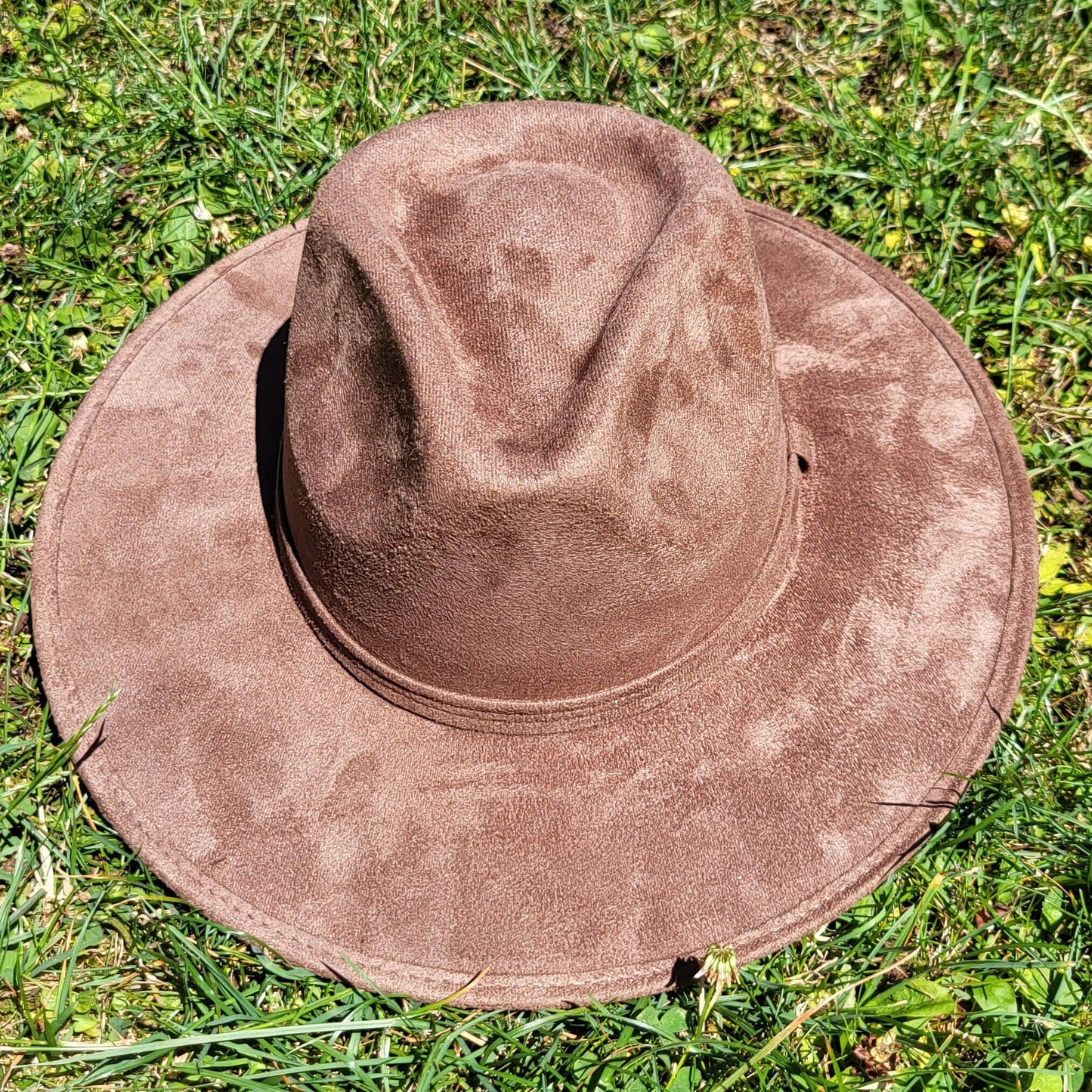 Chapeau Fedora, chapeau fait main du Mexique, chapeau Boho, chapeau brun