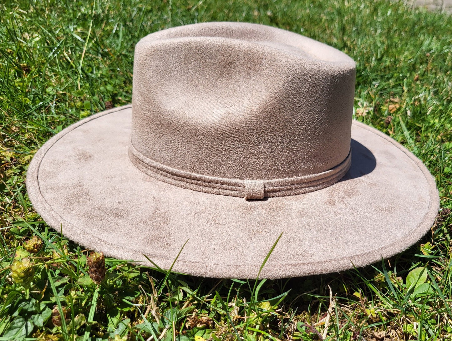 Fedora hat, handmade hat from Mexico, boho hat, beige hat