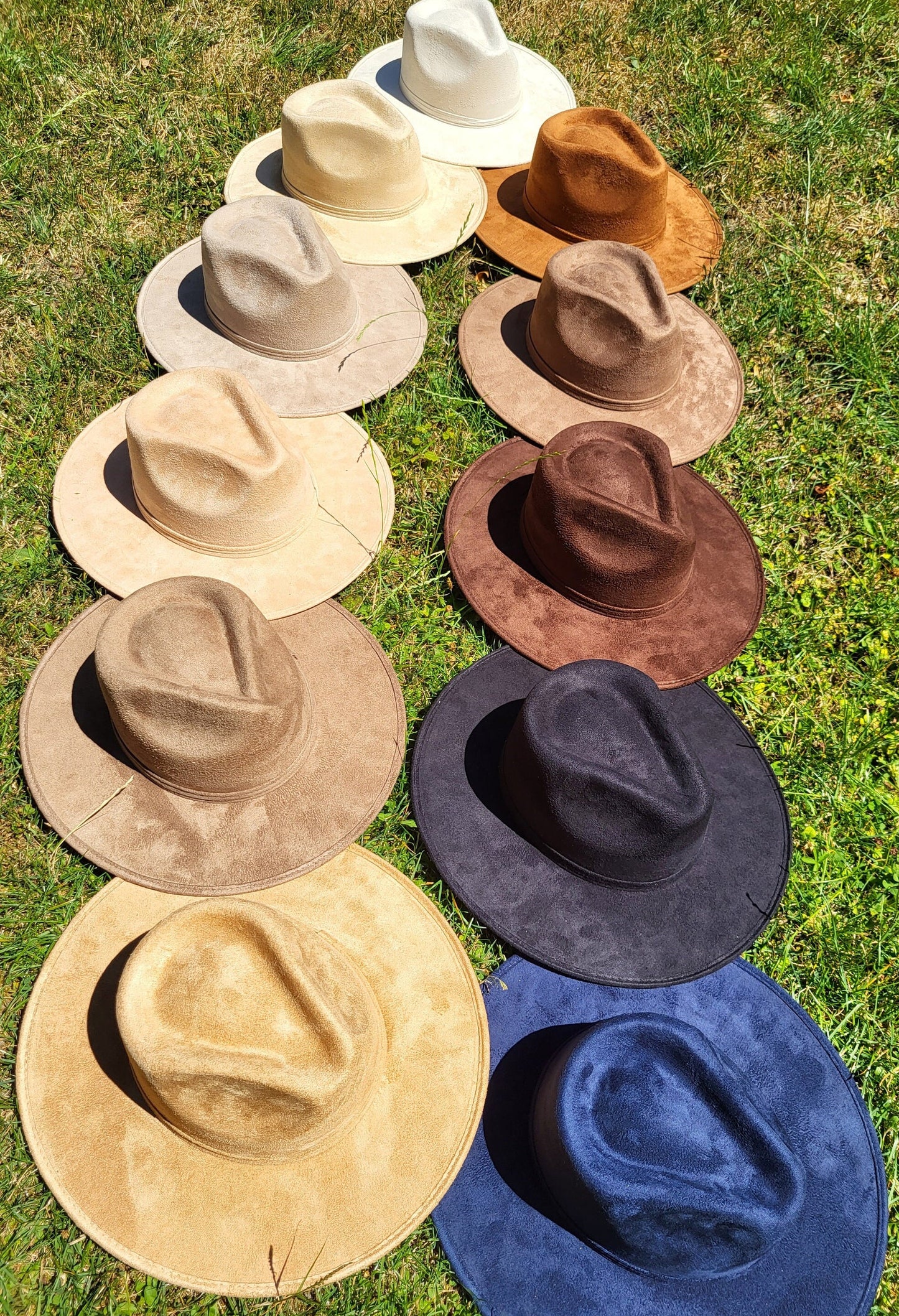 Chapeau Fedora, chapeau fait main du Mexique, chapeau bohème, chapeau ocre