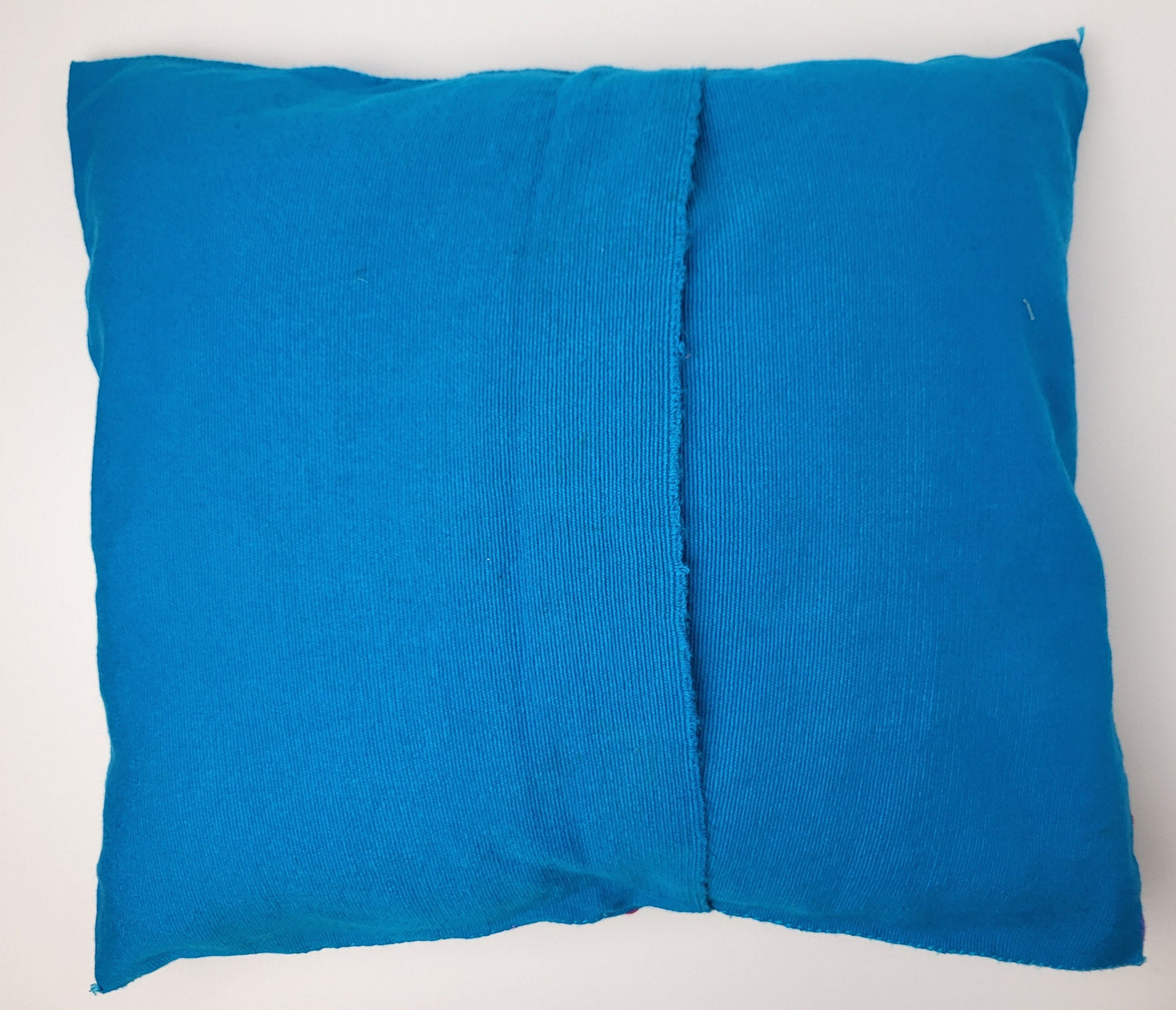 Housse de coussin fait main mexicaine, motif broderie animaux et plantes, housse de coussin bohème