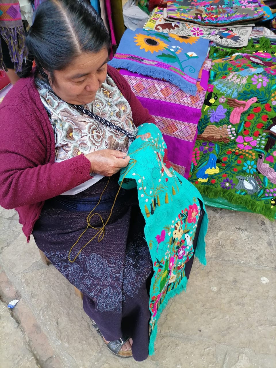 Taie d'oreiller mexicaine, fabriquée à la main au Mexique
