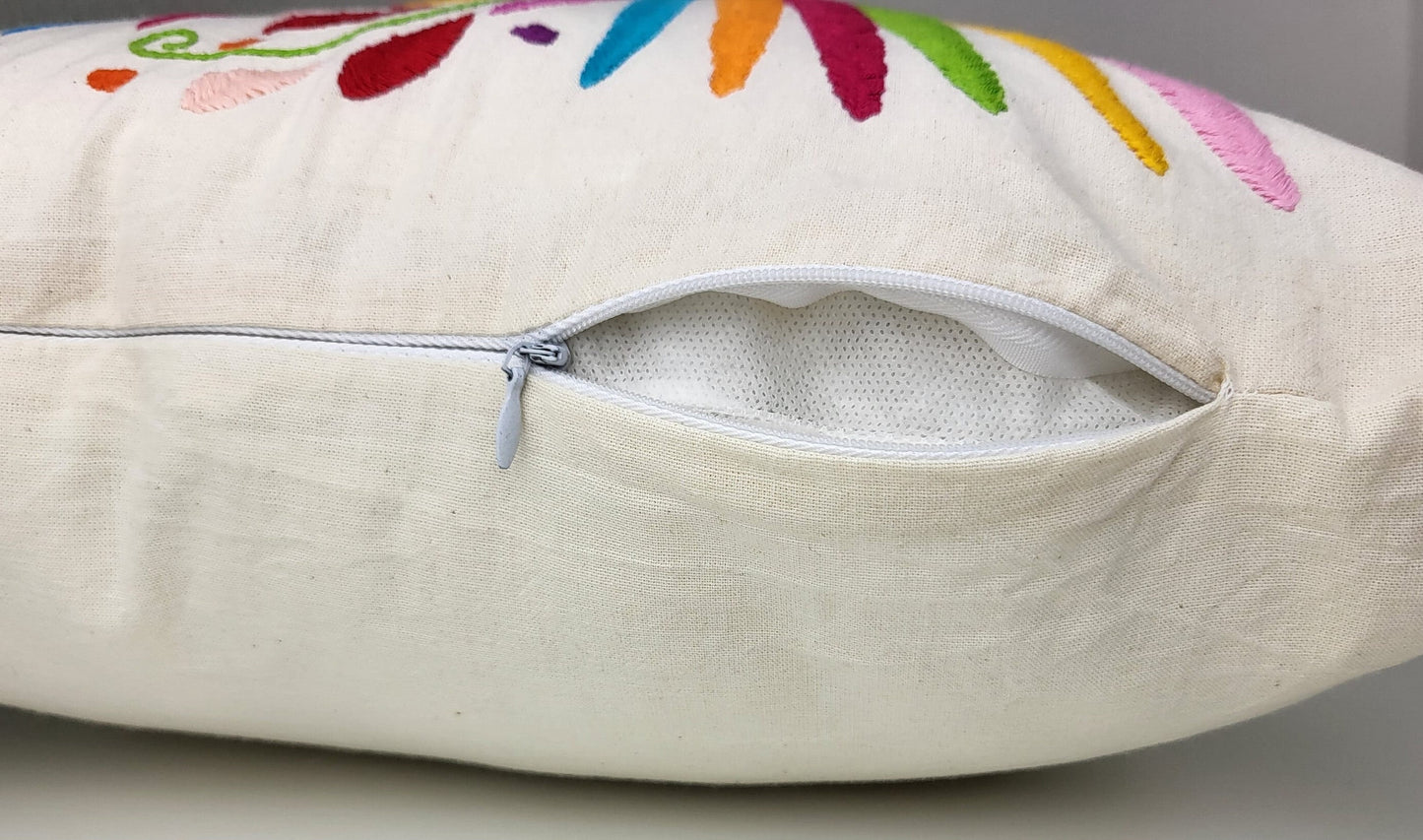 Otomi Kissen, mexikanischer Kissenbezug, made in Mexiko