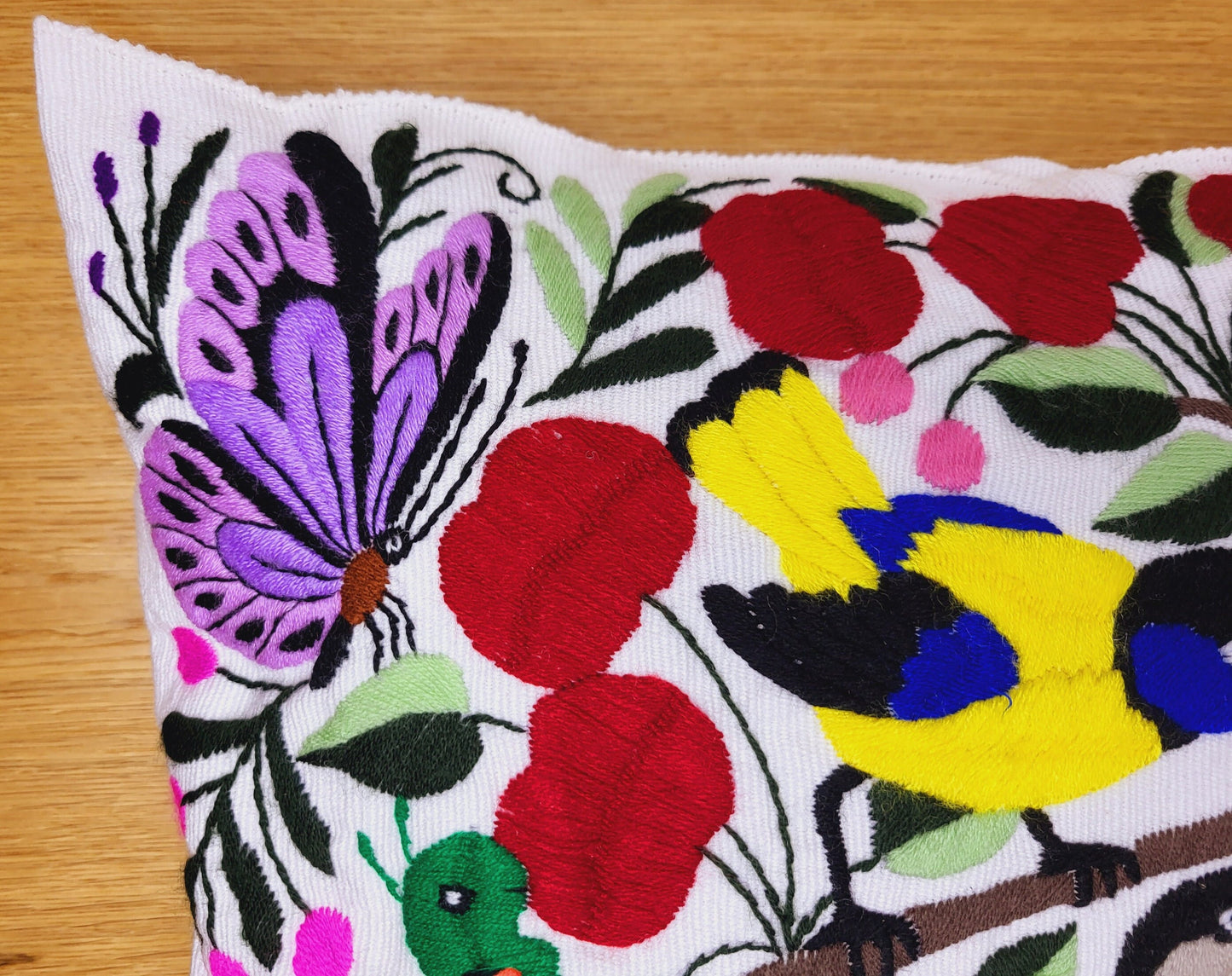 Taie d'oreiller mexicaine, fabriquée à la main au Mexique