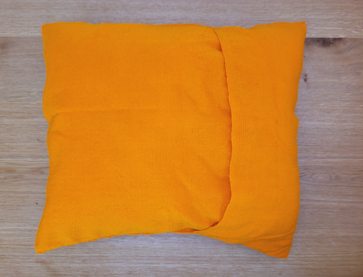 Animal print cushion, hand embroidered and woven in Mexico by indigenous women