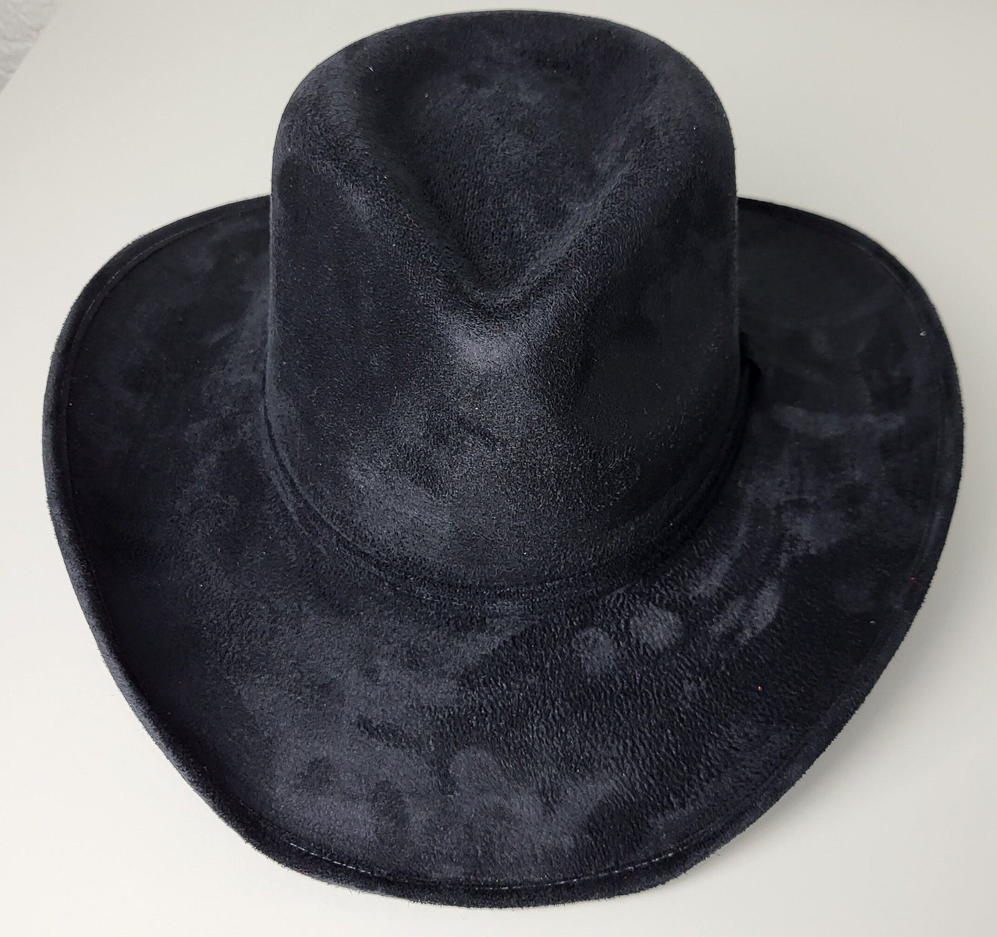 chapeau de cowboy fait main, chapeau de cowboy noir
