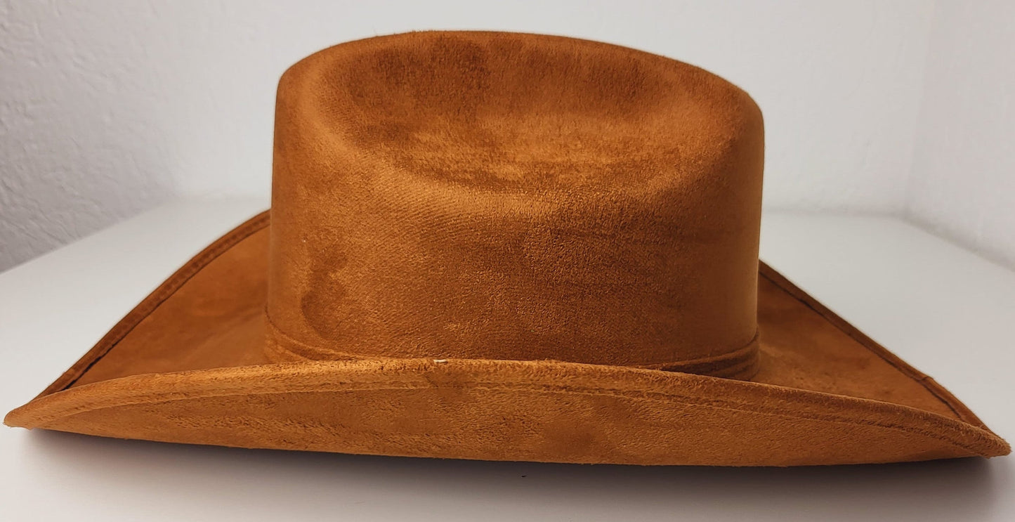 chapeau de cowboy fait main du Mexique, chapeau de cowboy original