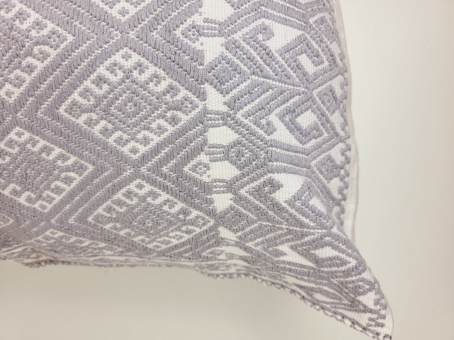 mexican handwoven pillow cover, handwoven pillow