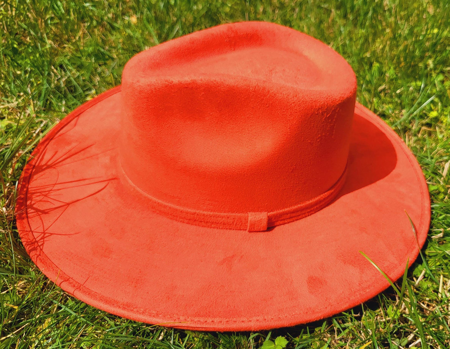Chapeau Fedora jaune, chapeau fait main au Mexique, chapeau bohème, chapeau en daim
