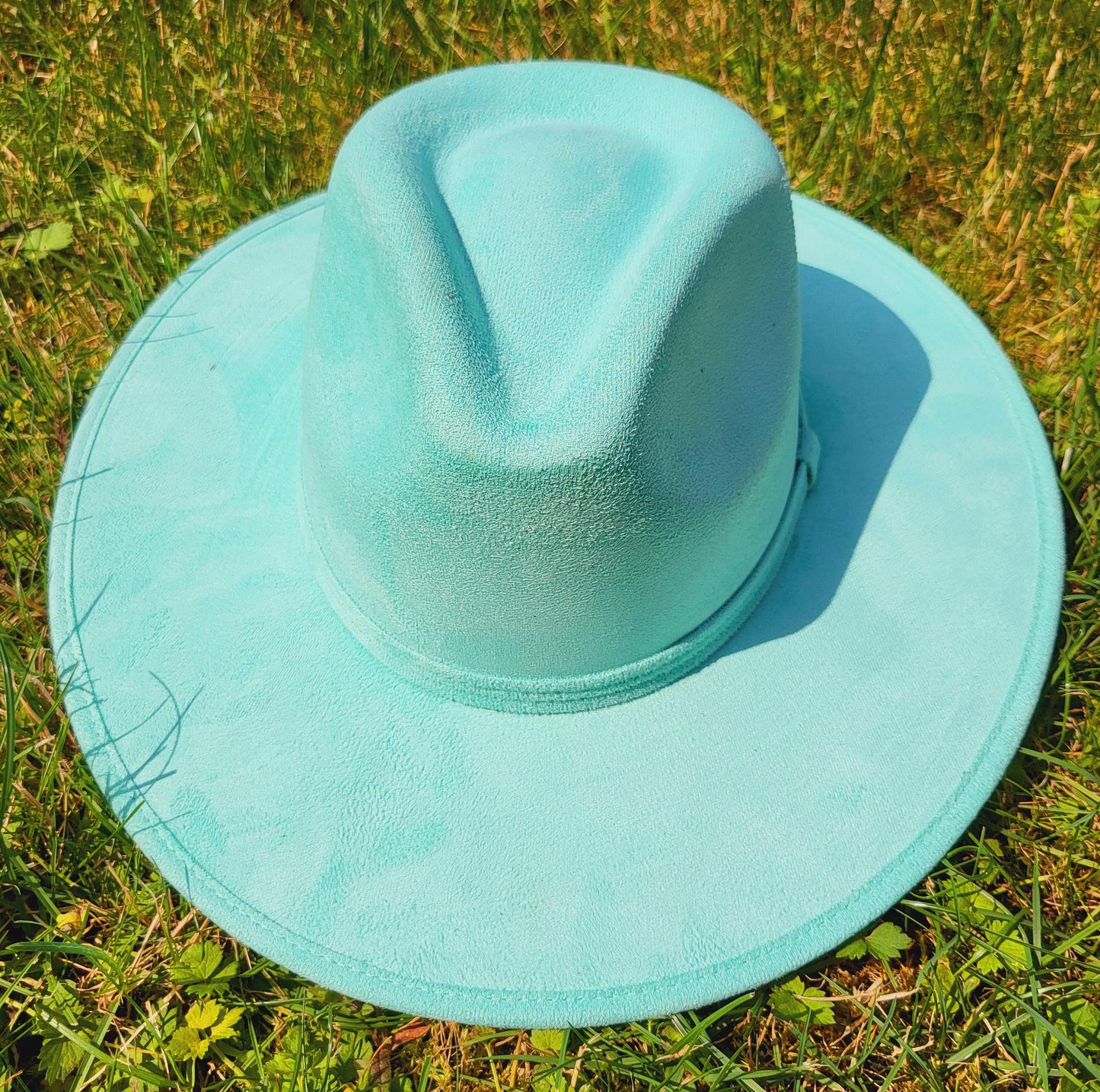 Chapeau Fedora jaune, chapeau fait main au Mexique, chapeau bohème, chapeau en daim