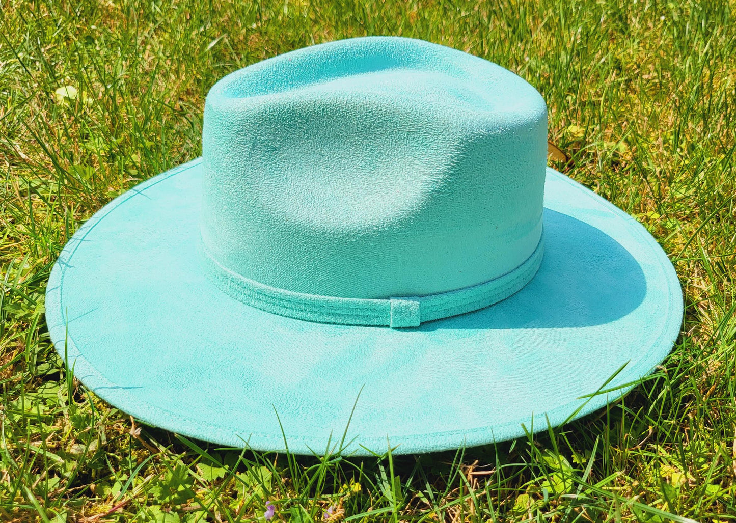 Chapeau Fedora jaune, chapeau fait main au Mexique, chapeau bohème, chapeau en daim