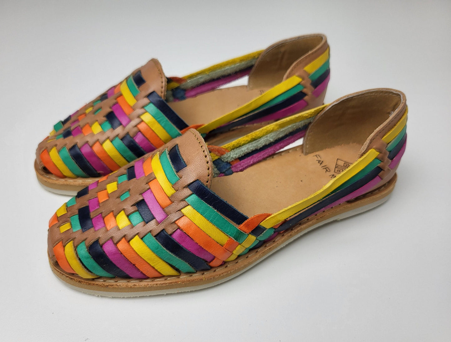 Mexican Huaraches, handmade Huarache shoes made of leather