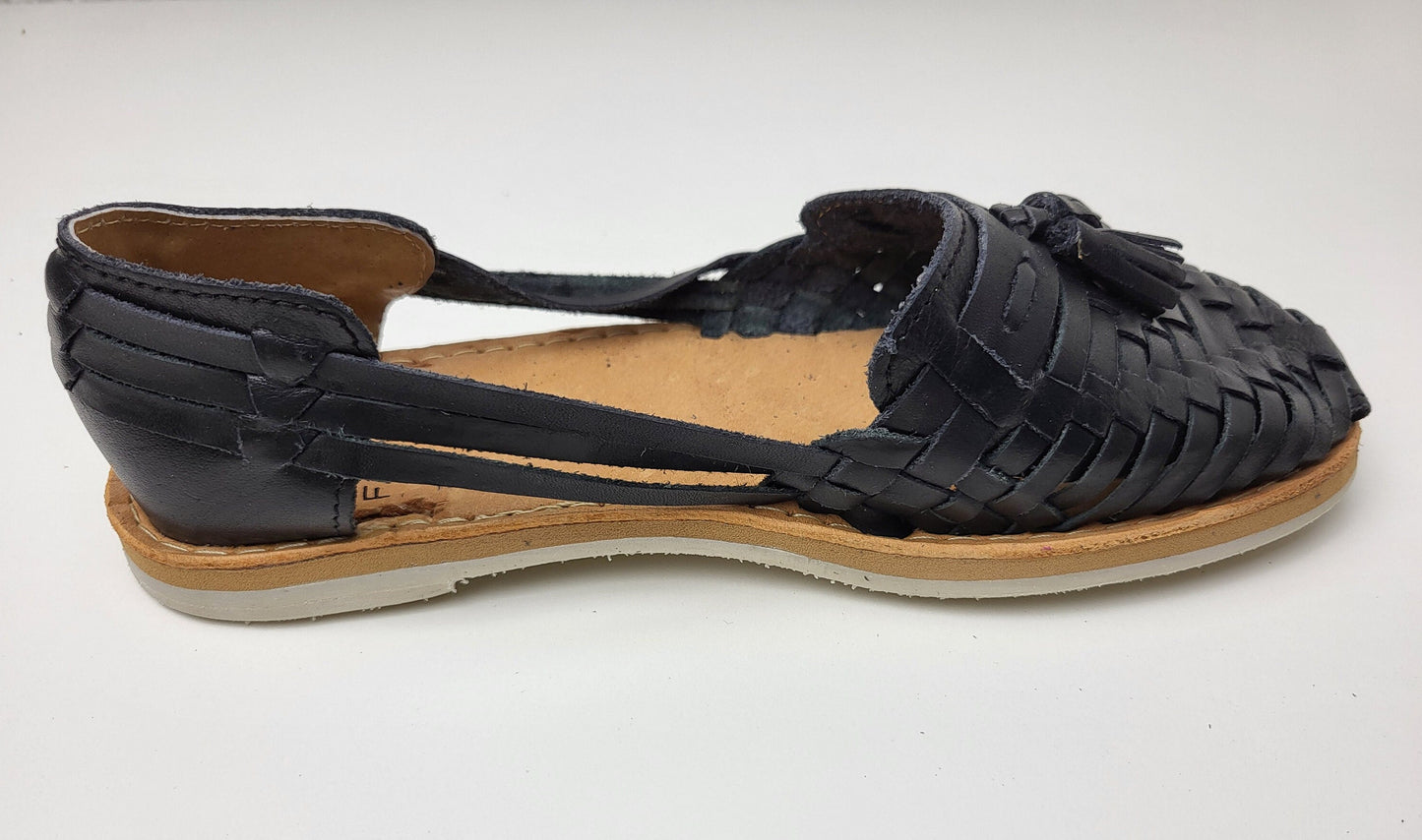 HUARACHE Sandalen Damen, Ledersandalen Damen, Handgefertigte Sandalen, Leder Sommerschuhe, Boho Sandalen, mexikanische Sandalen