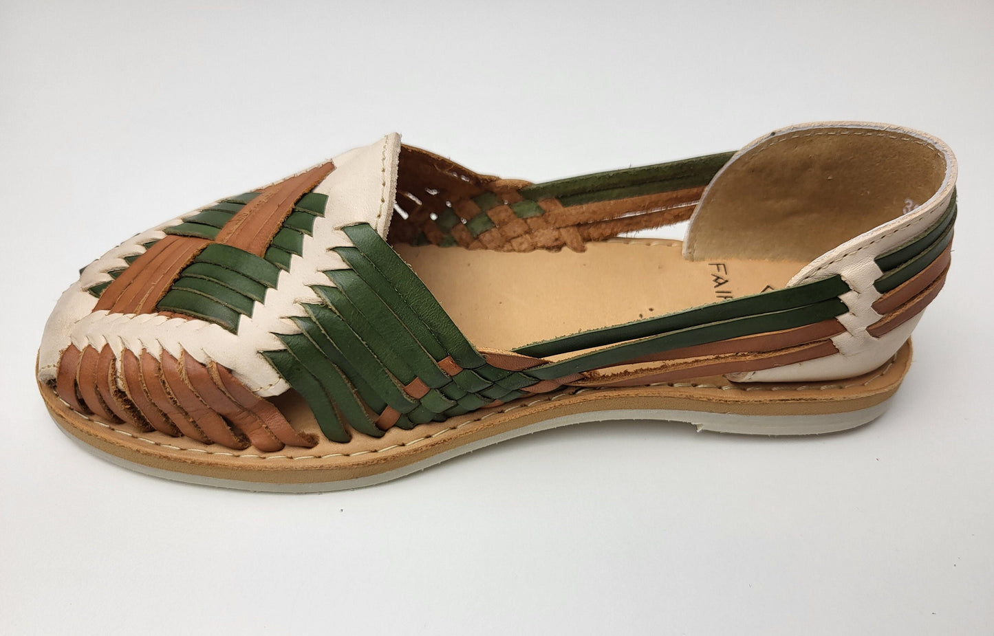Huarache Sandals Women, Women's Leather Sandals, Flat Sandals with Closed Toe, Handmade Women's Sandals, Genuine Leather Shoe