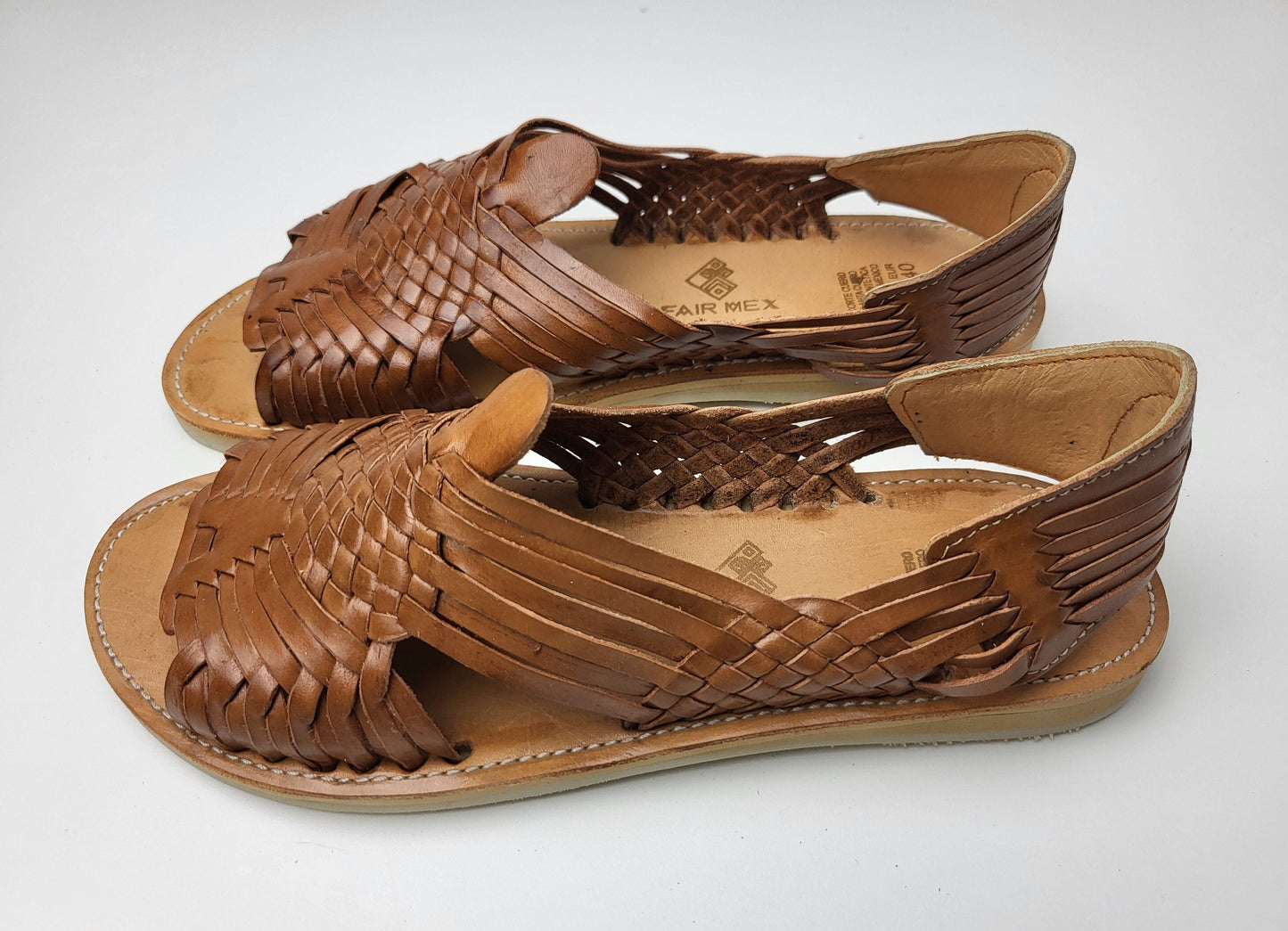 Huarache Sandalen Damen, Ledersandalen Damen, Handgefertigte Sandalen, Leder Sommerschuhe, Boho Sandalen, mexikanische Sandalen