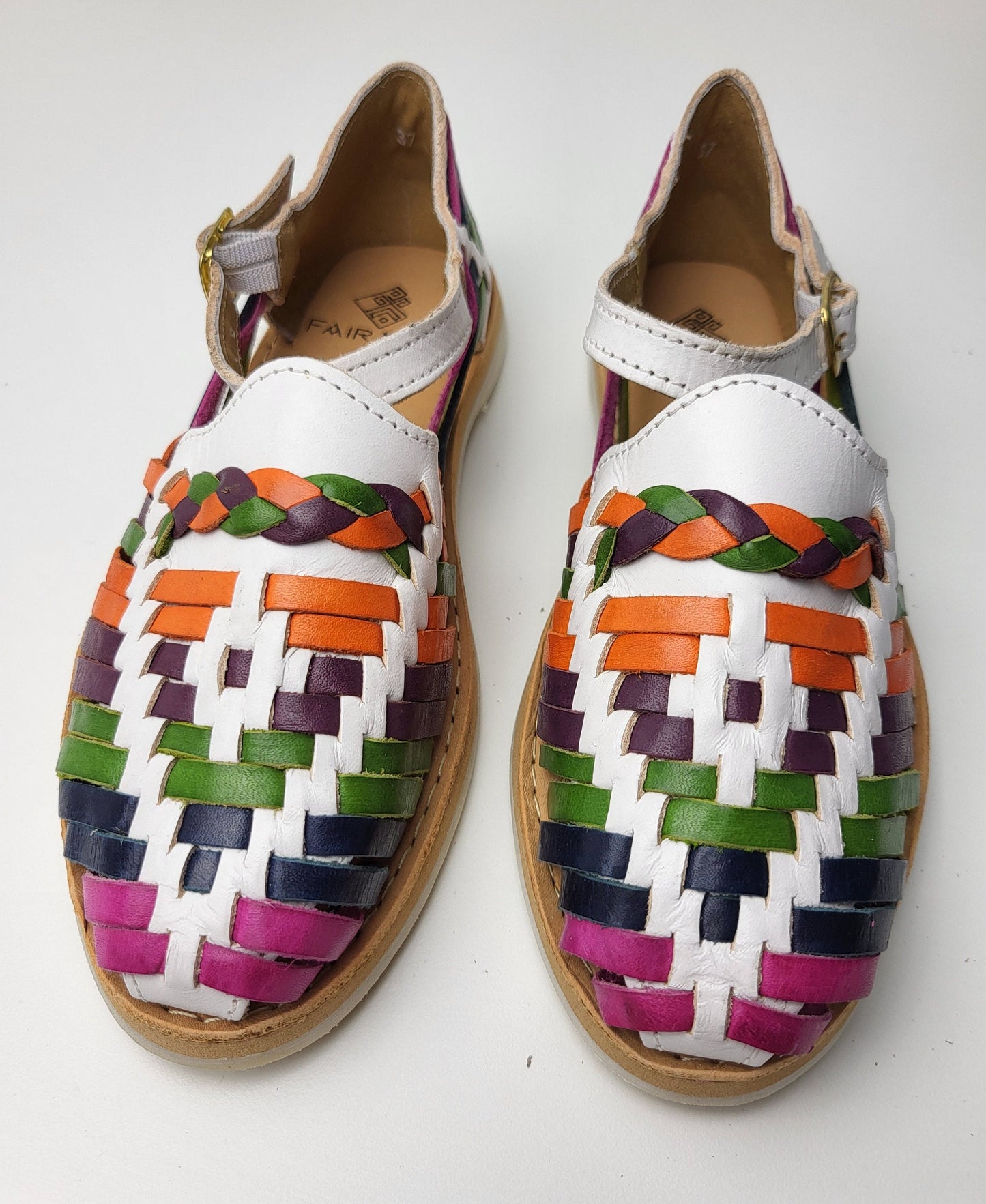 Mexican Huarache sandals, handmade Huarache shoes made of leather, leather sandals