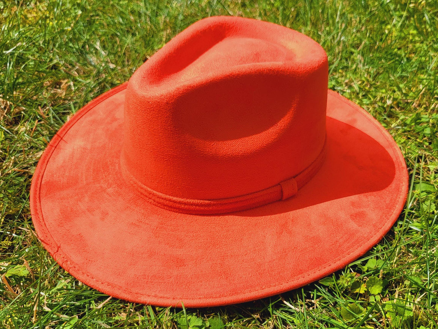 Chapeau Fedora jaune, chapeau fait main au Mexique, chapeau bohème, chapeau en daim