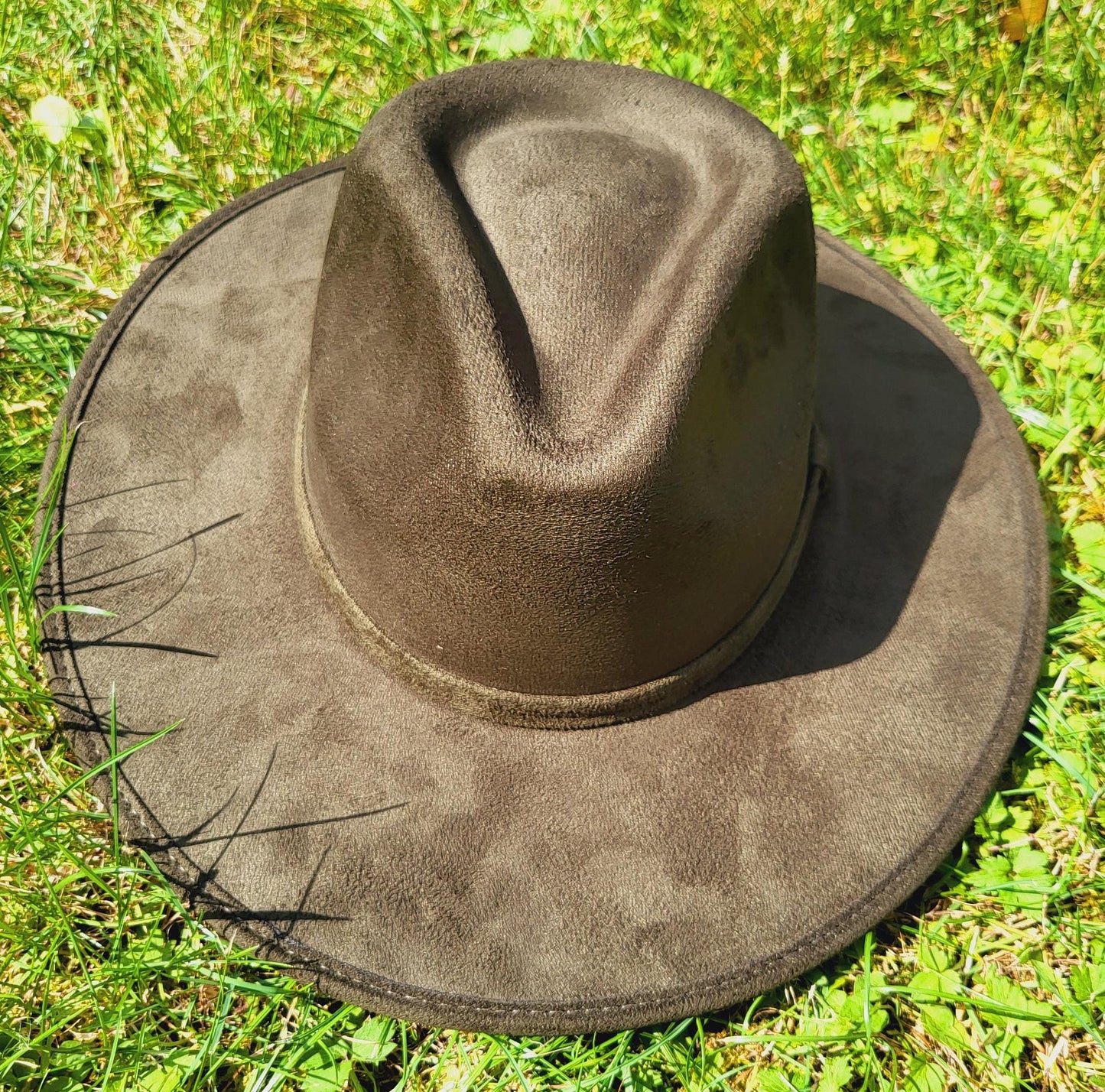 Chapeau Fedora jaune, chapeau fait main au Mexique, chapeau bohème, chapeau en daim