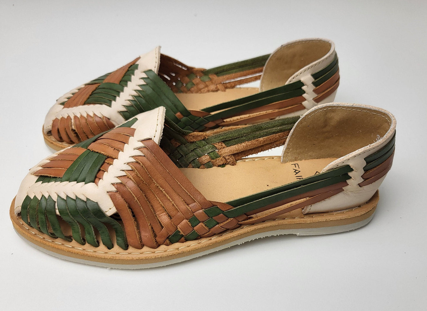 Huarache Sandals Women, Women's Leather Sandals, Flat Sandals with Closed Toe, Handmade Women's Sandals, Genuine Leather Shoe