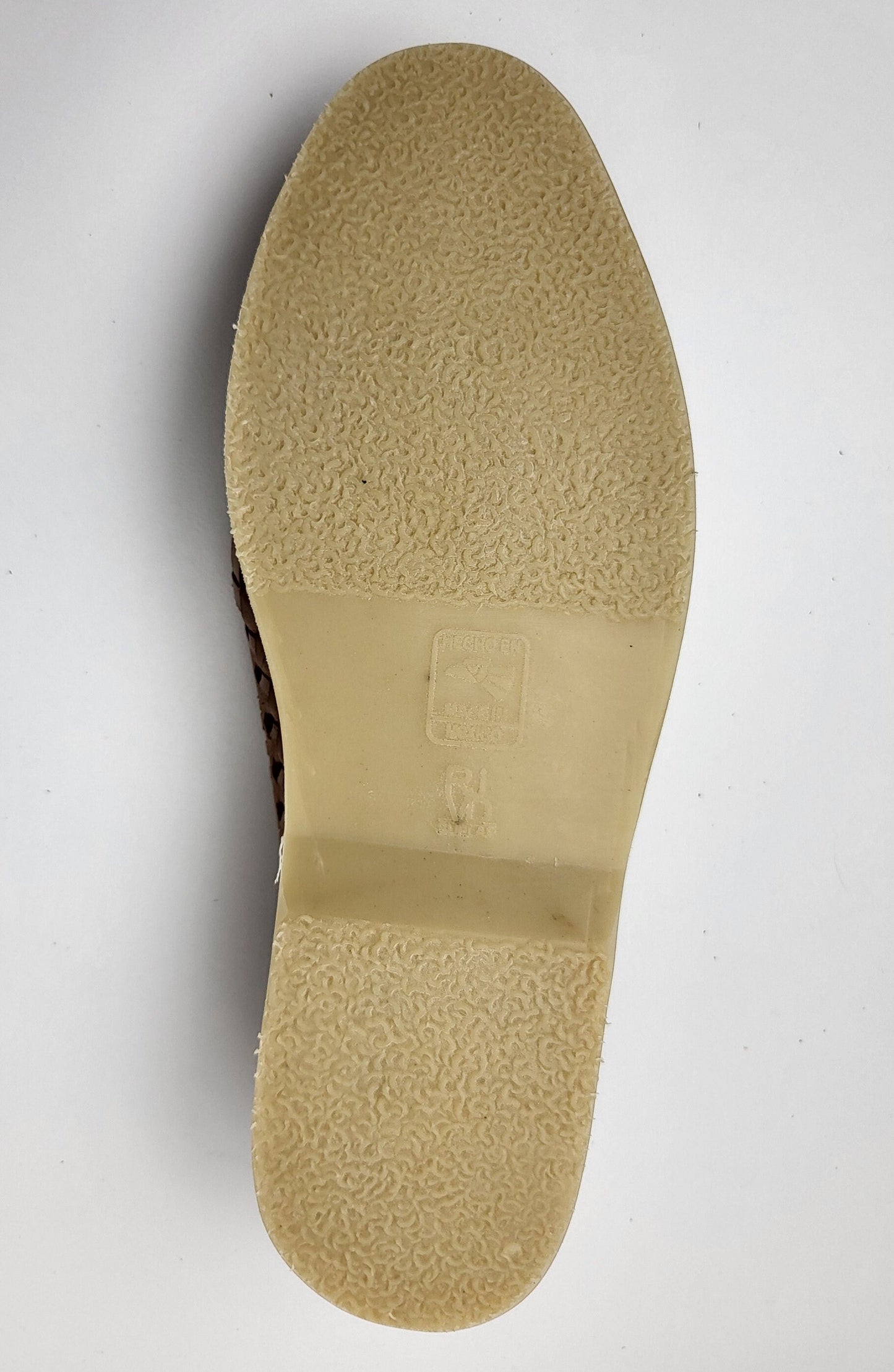 Sandales Huarache pour hommes, chaussures en cuir faites à la main au Mexique - Mocassins marron et naturels, chaussures à talons légères, Huaraches respirantes