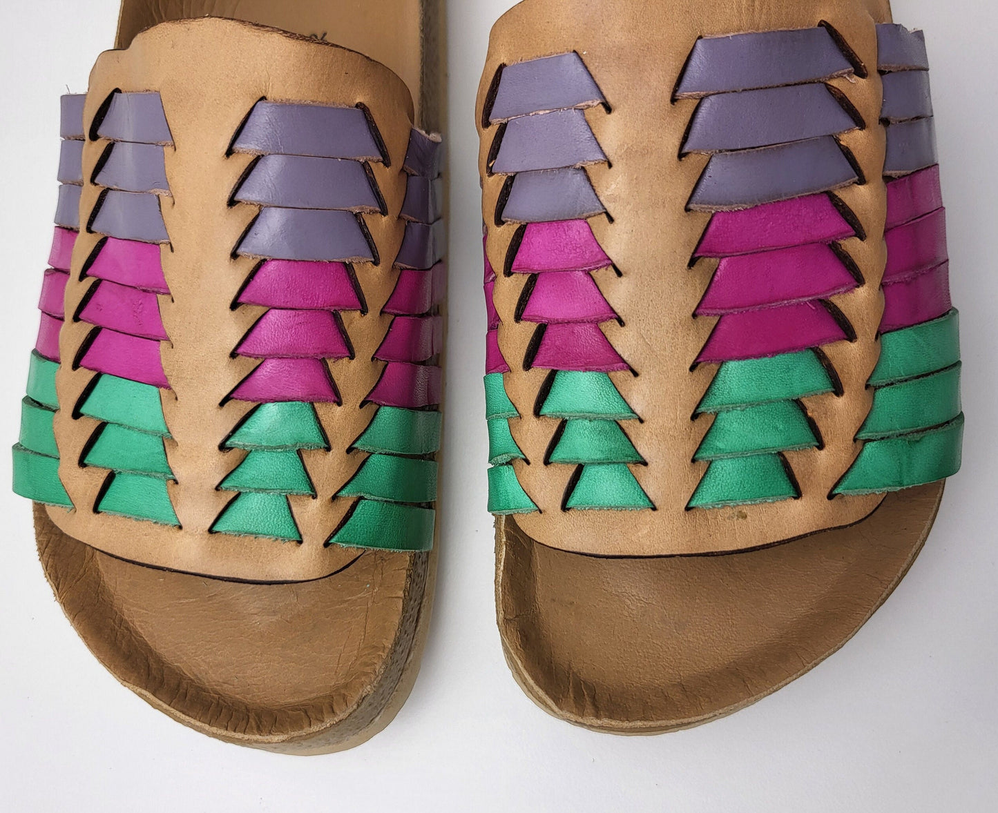 Mexican leather Huaraches, handmade leather Huarache sandals