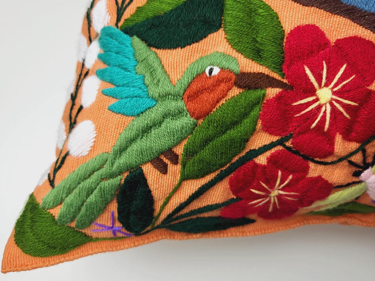 Mexican cushion cover, handmade in Mexico