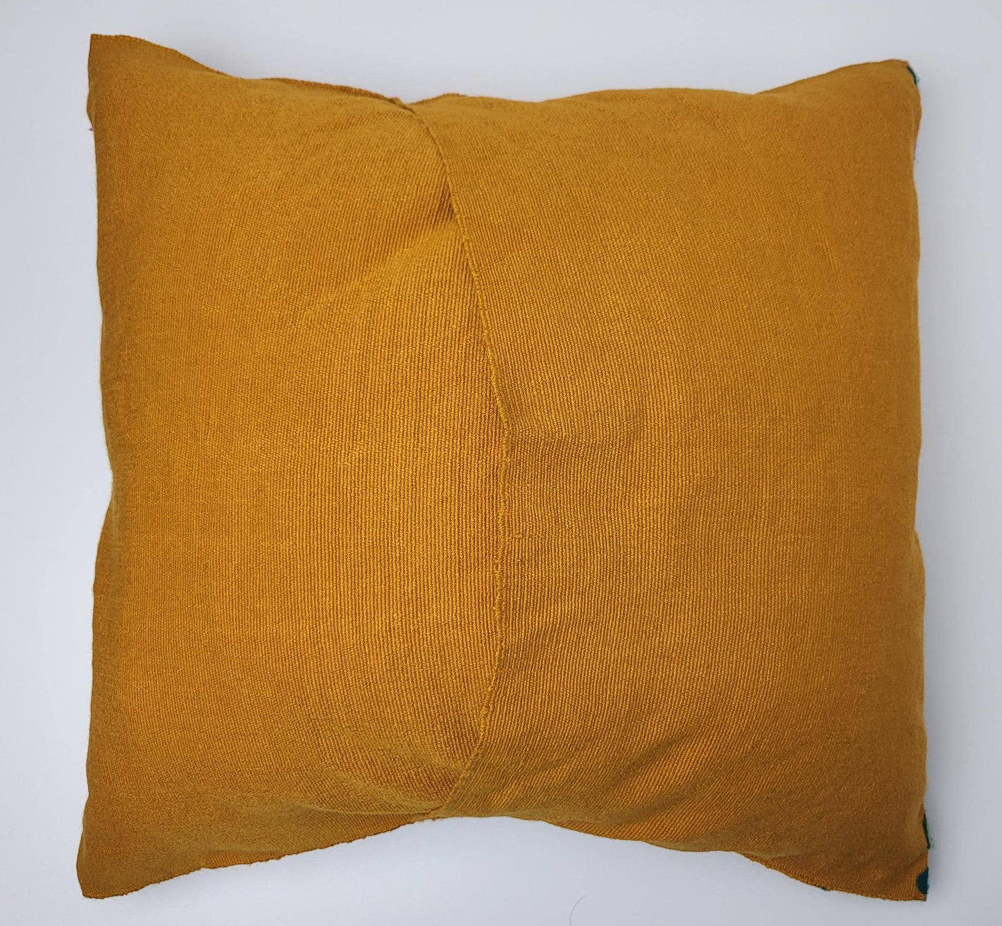 Housse de coussin mexicaine brodée et tissée à la main avec motif animalier – Artisanat unique du Mexique
