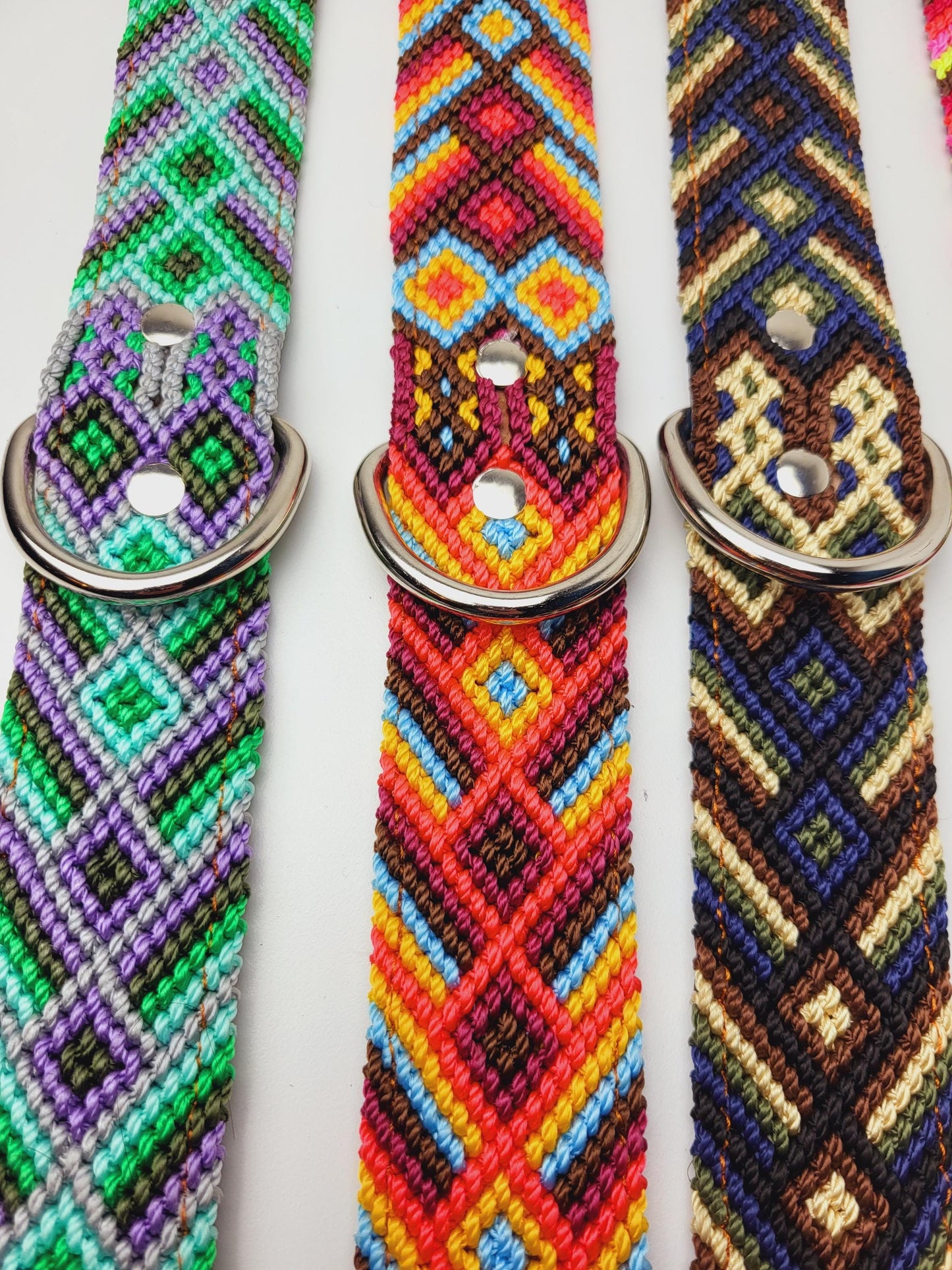 Hundehalsband XXL, 80 cm aus Leder, Halsumfang 59 cm - 69 cm, mexikanisches Hundehalsband handgefertigt