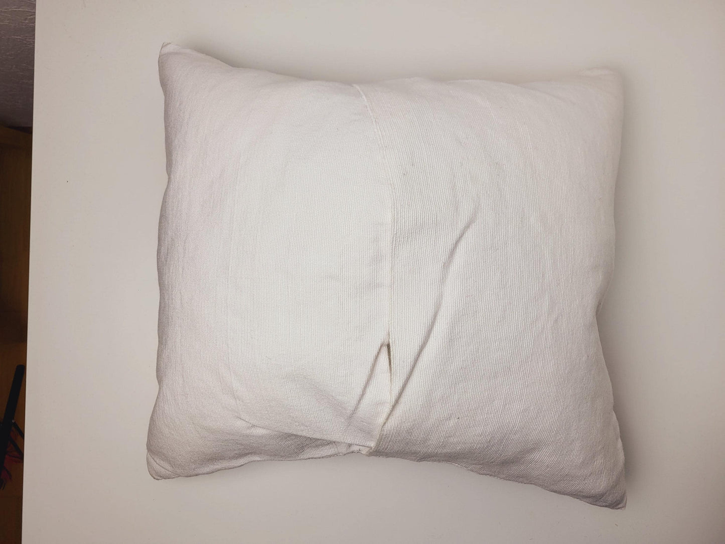 handmade decorative pillow, made in Mexico