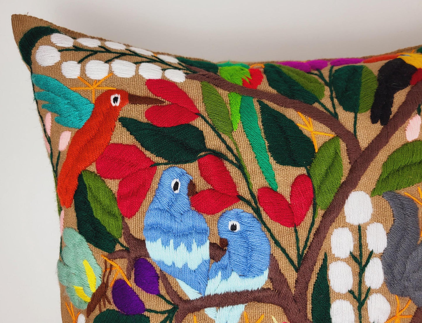 handgemachte mexikanische Kissen, Mexikanische Kissenbezüge mit Tiermuster, Mexiko Deko, Mexican Decor, Fairmex Shop