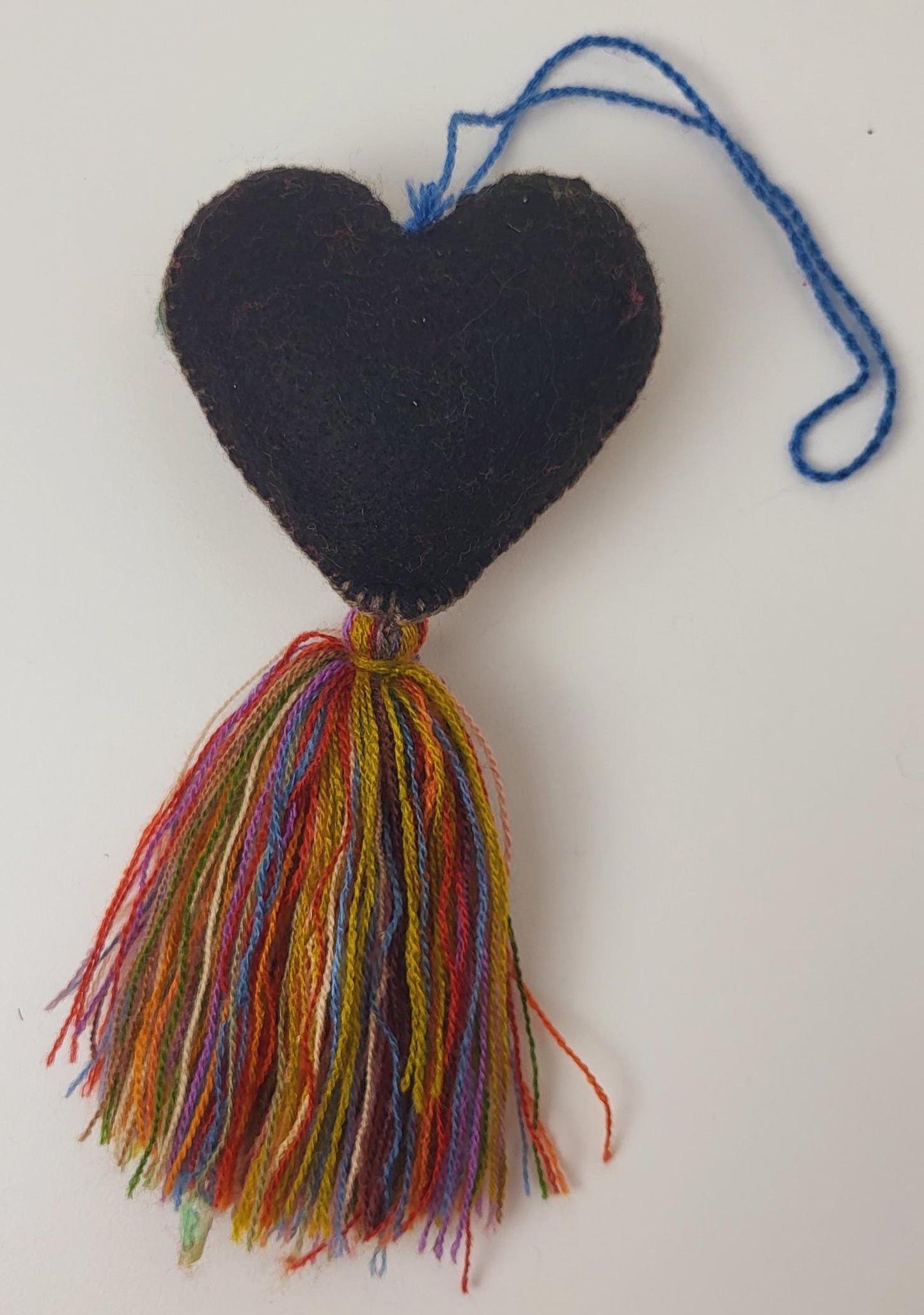 Pendentif coeur mexicain, coeur décoratif