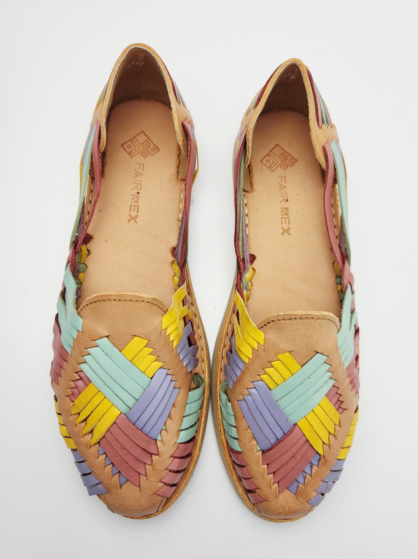 mexikanische Huaraches, handgemachte Huarache Sandalen, Ledersandalen, Huarache Schuhe
