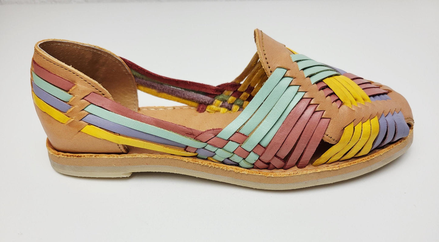 mexikanische Huaraches, handgemachte Huarache Sandalen, Ledersandalen, Huarache Schuhe