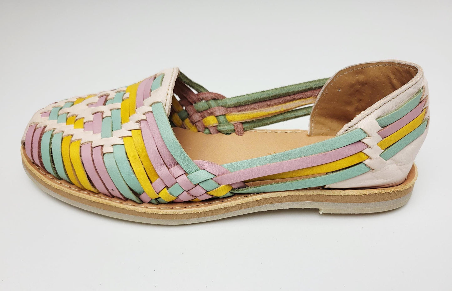 mexikanische Huaraches, handgemachte Huarache Sandalen, Ledersandalen, Huarache Schuhe