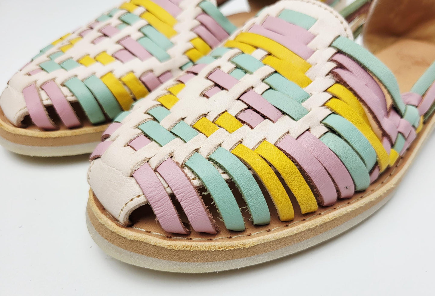 mexikanische Huaraches, handgemachte Huarache Sandalen, Ledersandalen, Huarache Schuhe