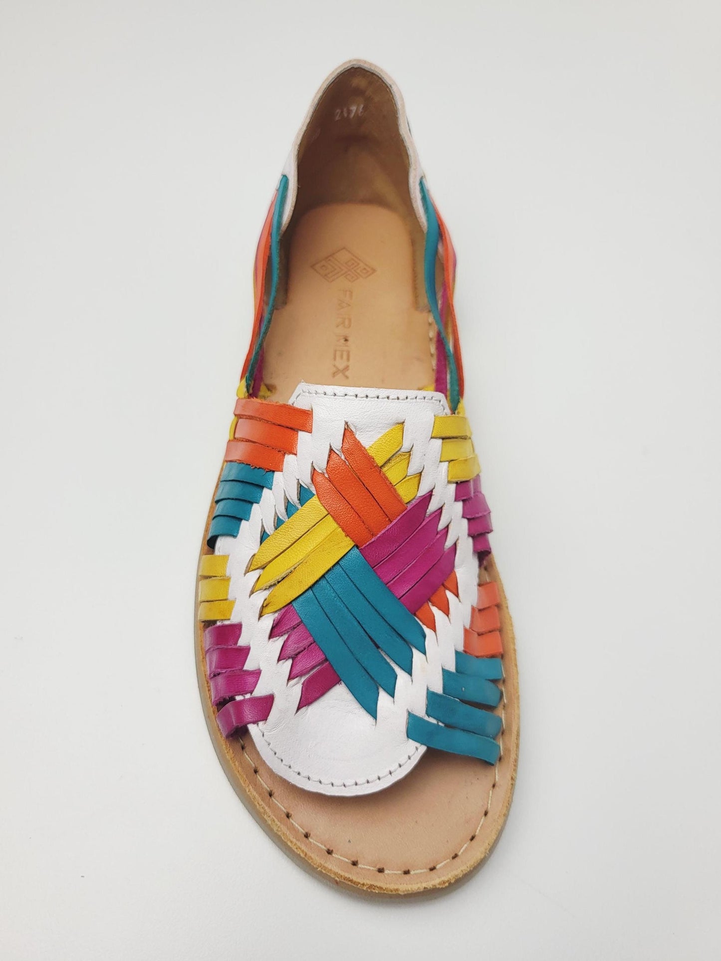 mexikanische Huaraches, handgemachte Huarache Sandalen, Ledersandalen, Huarache Schuhe
