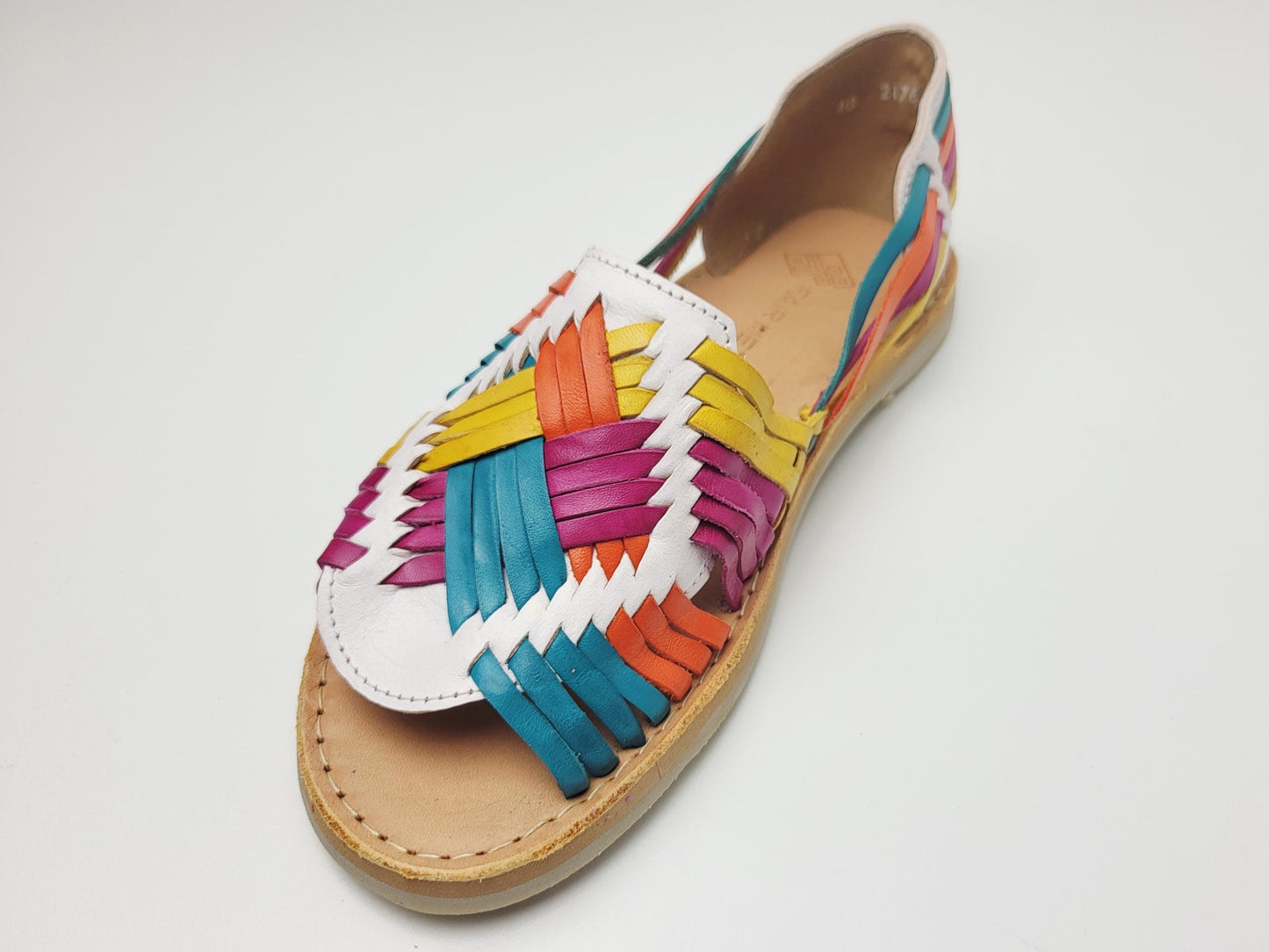 mexikanische Huaraches, handgemachte Huarache Sandalen, Ledersandalen, Huarache Schuhe